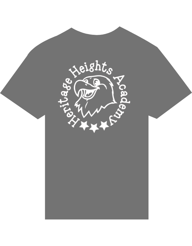 HHA Circle Stars T-Shirt - Grey.png