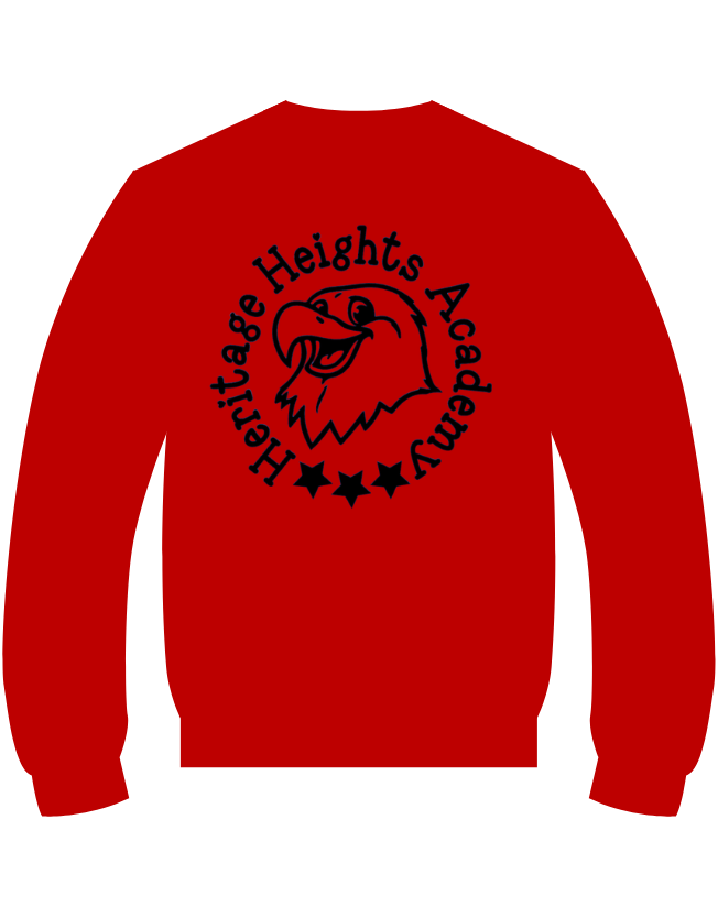 HHA Circle Stars Sweatshirt - Red.png
