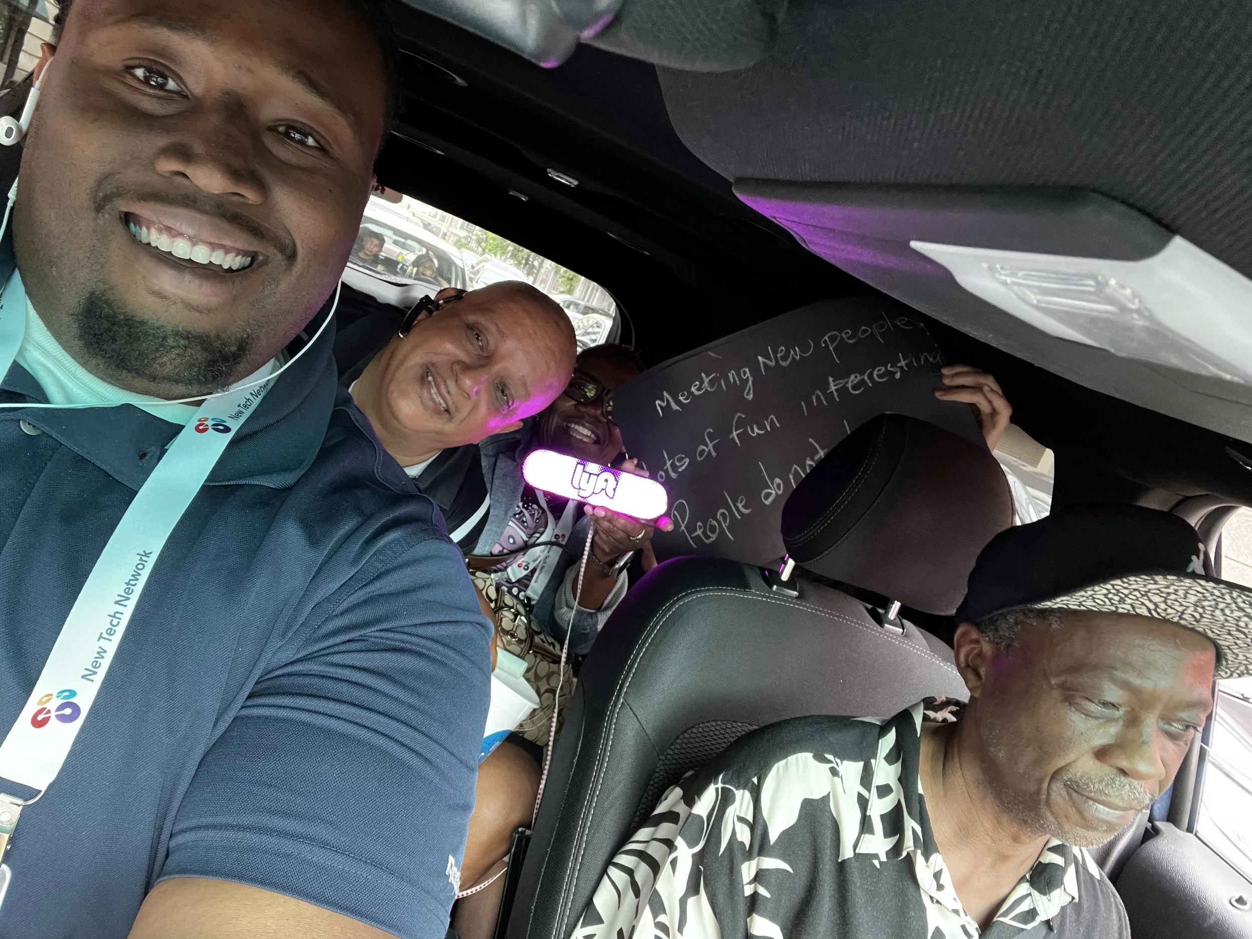 They jumped in an Uber to head to George Floyd Square. ...And got a haiku from the driver on the way.