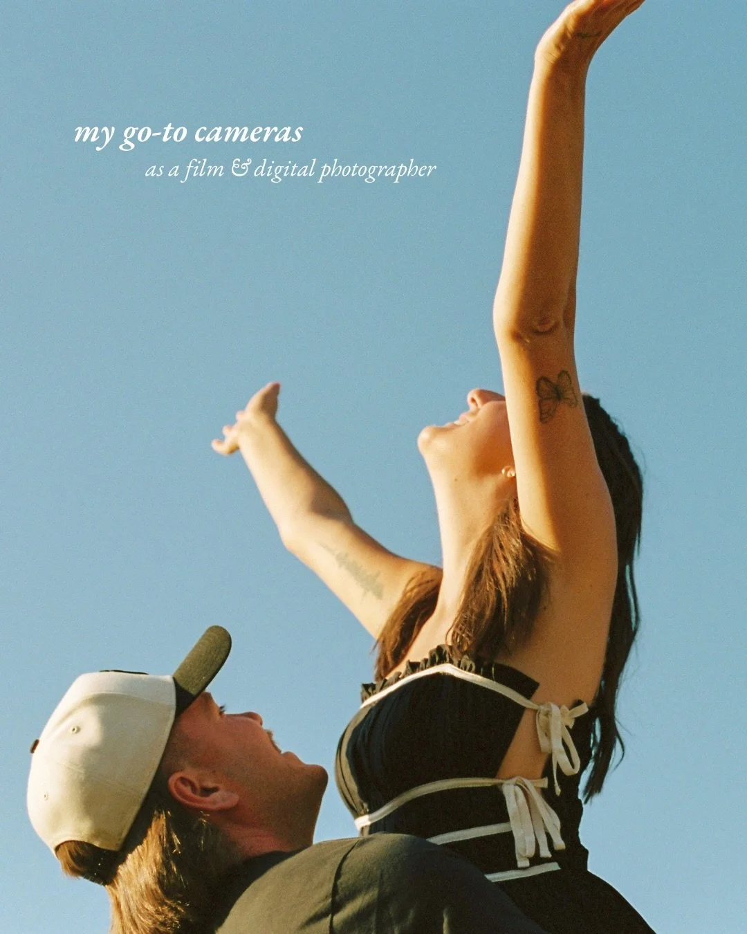 my go-to cameras you&rsquo;ll see me juggling!

photography is about so much more than the cameras - there&rsquo;s so much to say about lenses, film stocks, editing processes, etc -  but it sure is fun to experiment with different formats and mediums