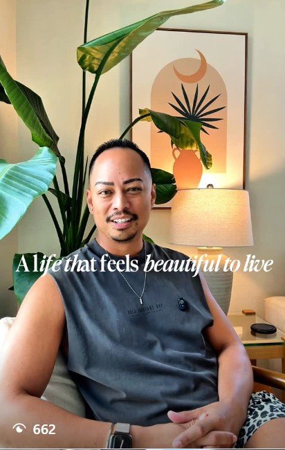 Instagram reel by Maxwell Cunanan reflecting on intentional living, personal fulfillment, and redefining success through a meaningful life