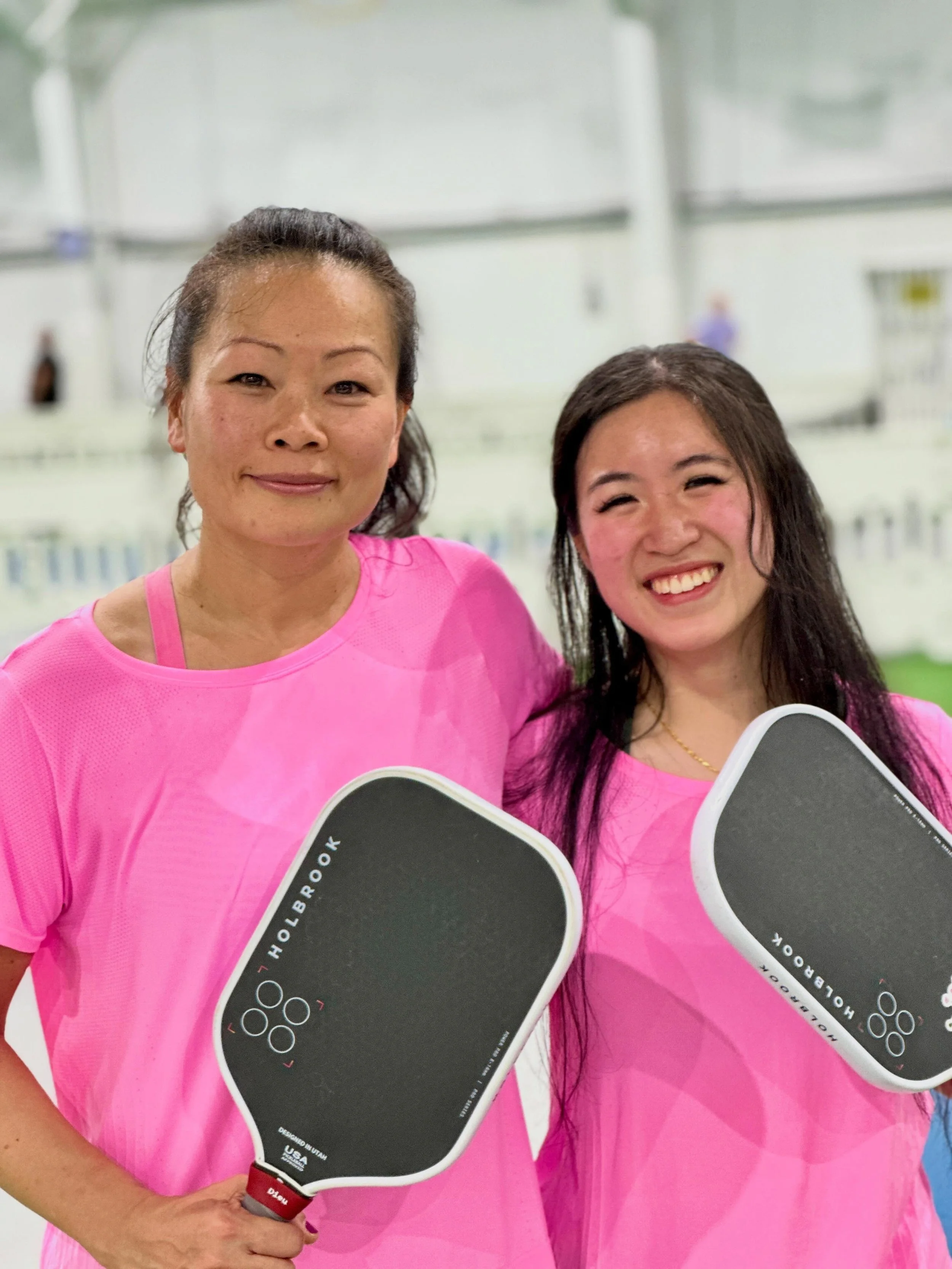 Happy Mother&rsquo;s Day to human and pet moms alike! Here&rsquo;s to all the mom&rsquo;s kicking their kids (human) butts on the pickleball court! 💪🏼 Save the flowers and candy, they want dinks and drives🏓!! 

#happymothersday #pickleballmoms