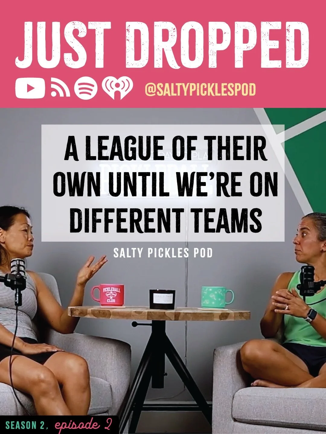 A League of Their Own&hellip; Until We&rsquo;re on Different Teams. 🥒🏓

We&rsquo;re already disagreeing about what this league actually IS, so naturally we decided to make an entire episode about it.

Team strategy. League drama. Captains. Competit