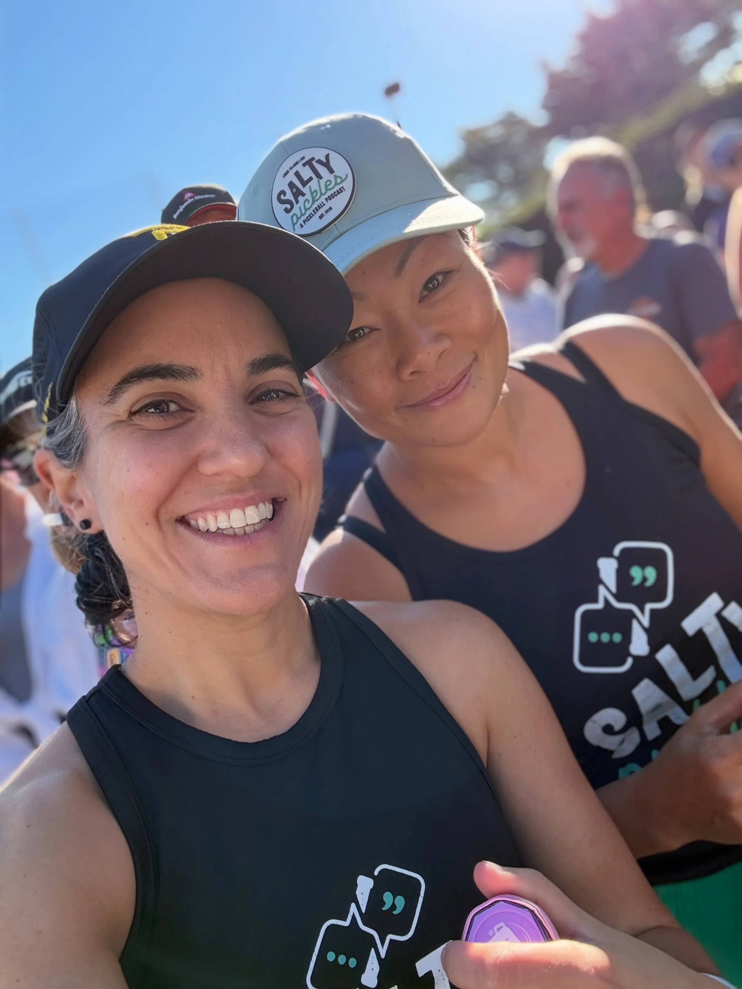 We are in Glen Cove today playing a fundraiser tournament for @noshdelivers the local food pantry getting food to North Shore families who need it. Pickleball for a good cause is our favorite kind of pickleball. 🧂 noshdelivers.org

P.S. you play as 