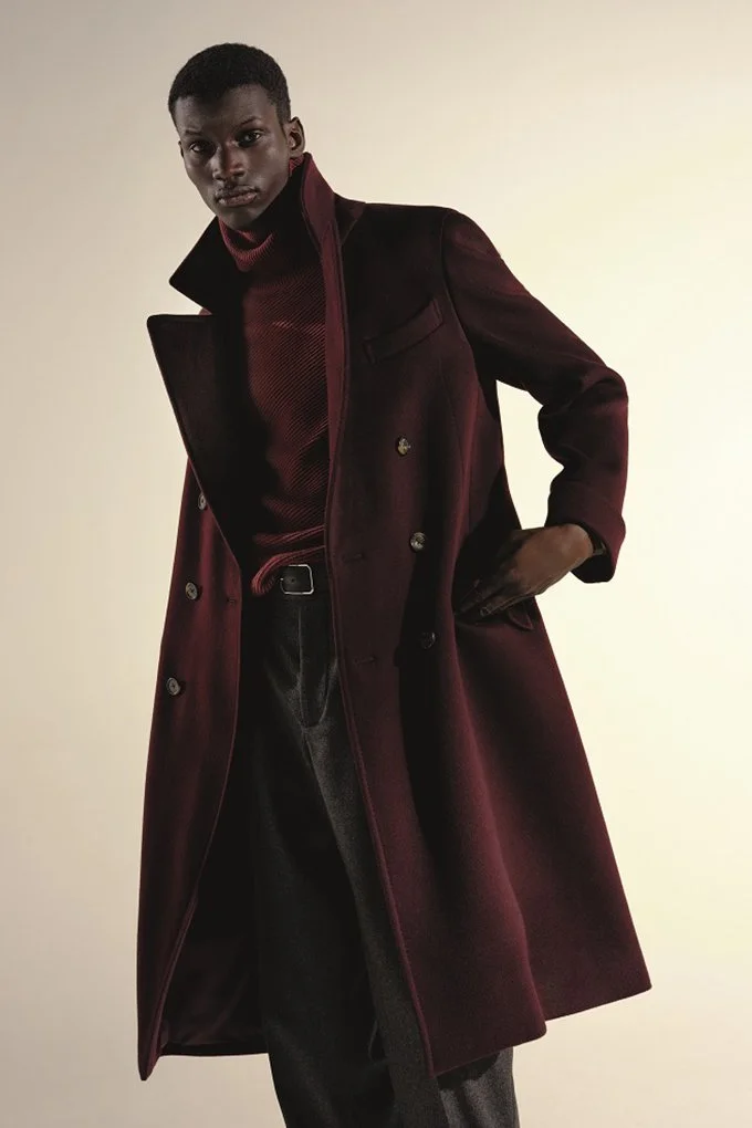 Sergio Loro Piana Double Breast Coat