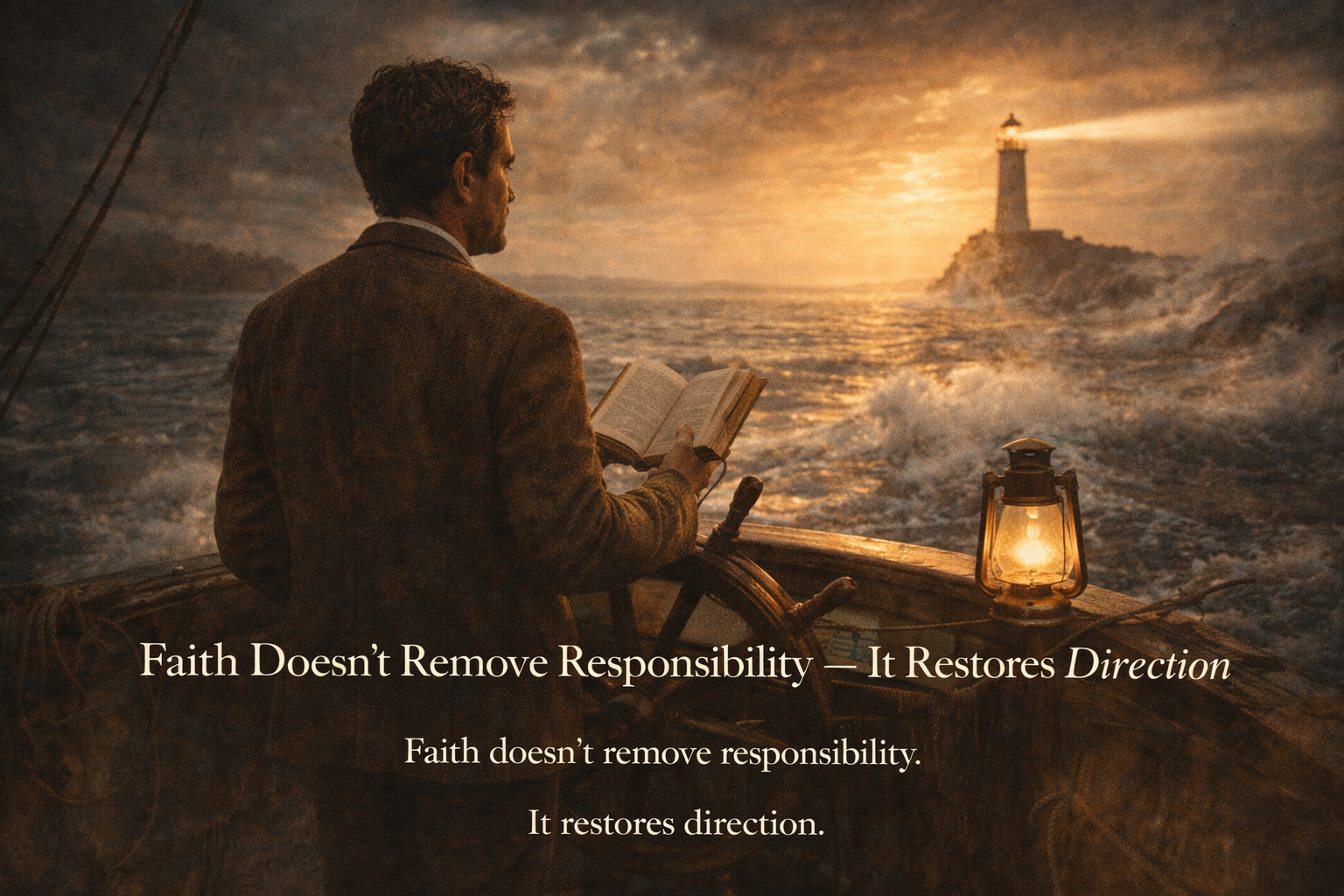 Faith Doesn’t Remove Responsibility — It Restores Direction
