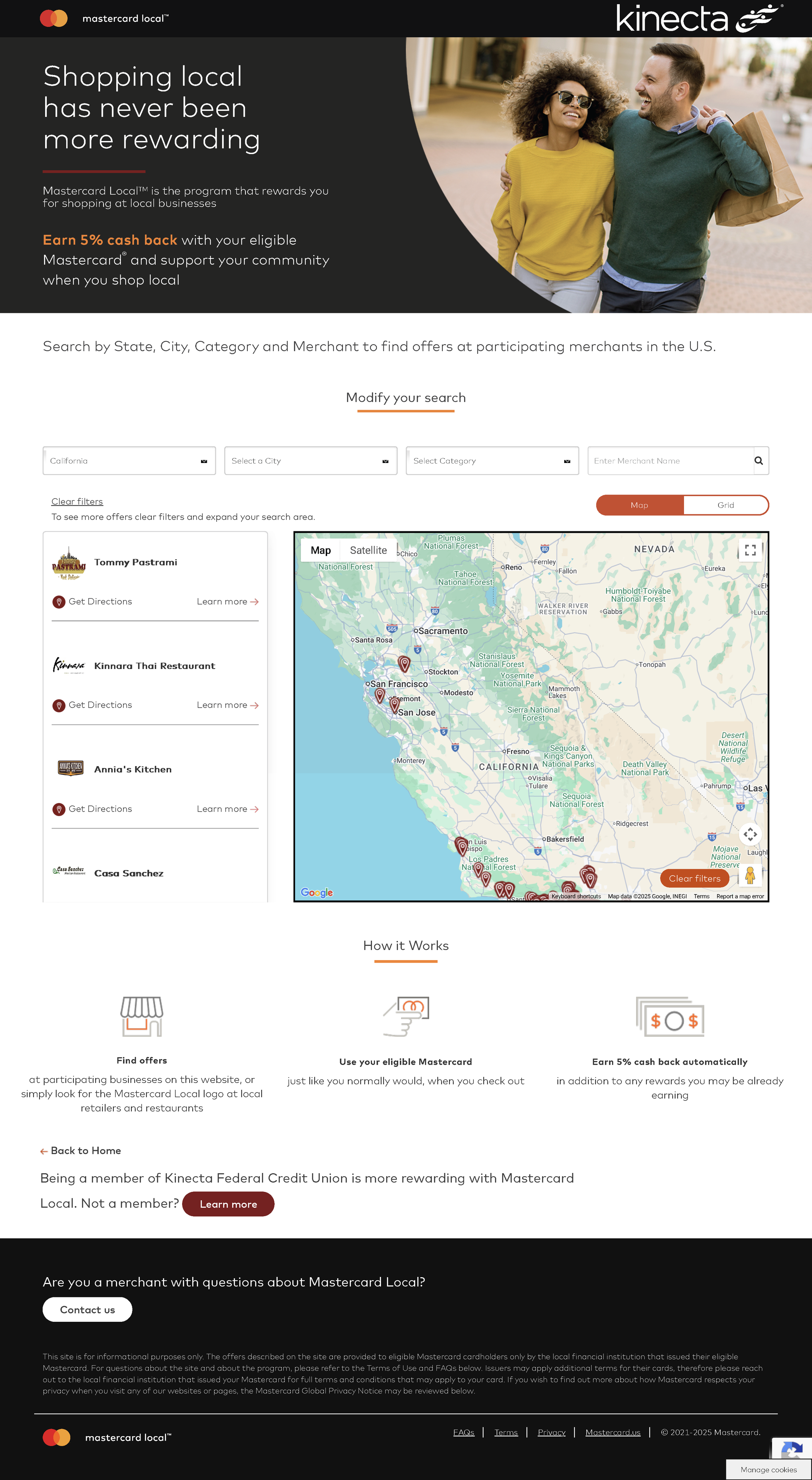 Inventor, Mastercard Local concept