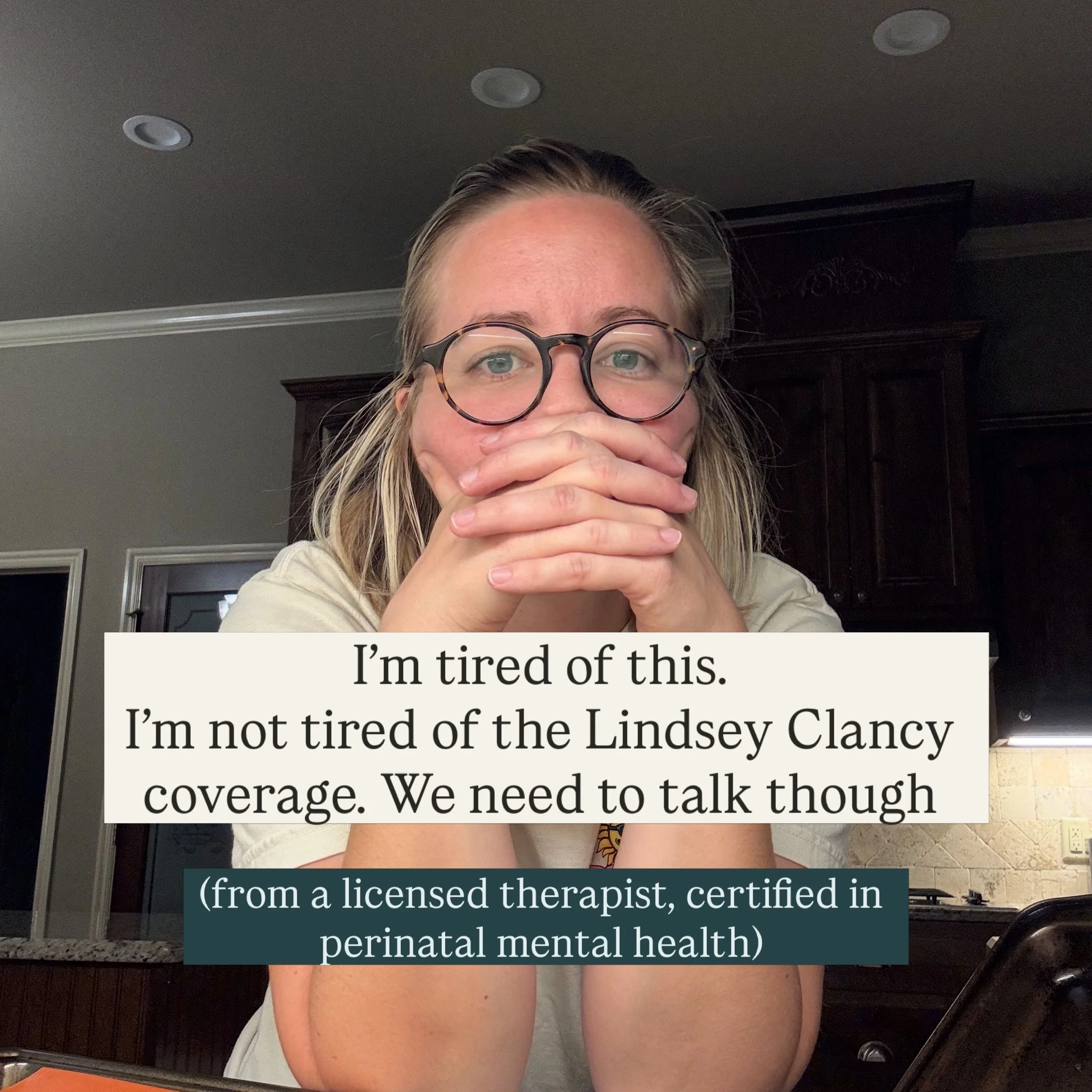 A few things I&rsquo;m not tired of (or I will pull myself up by my bootstraps for): 
-advocating for perinatal mental health (why do you think I started this page? To make a fool of myself? No. To make sure people know that their struggles are legit
