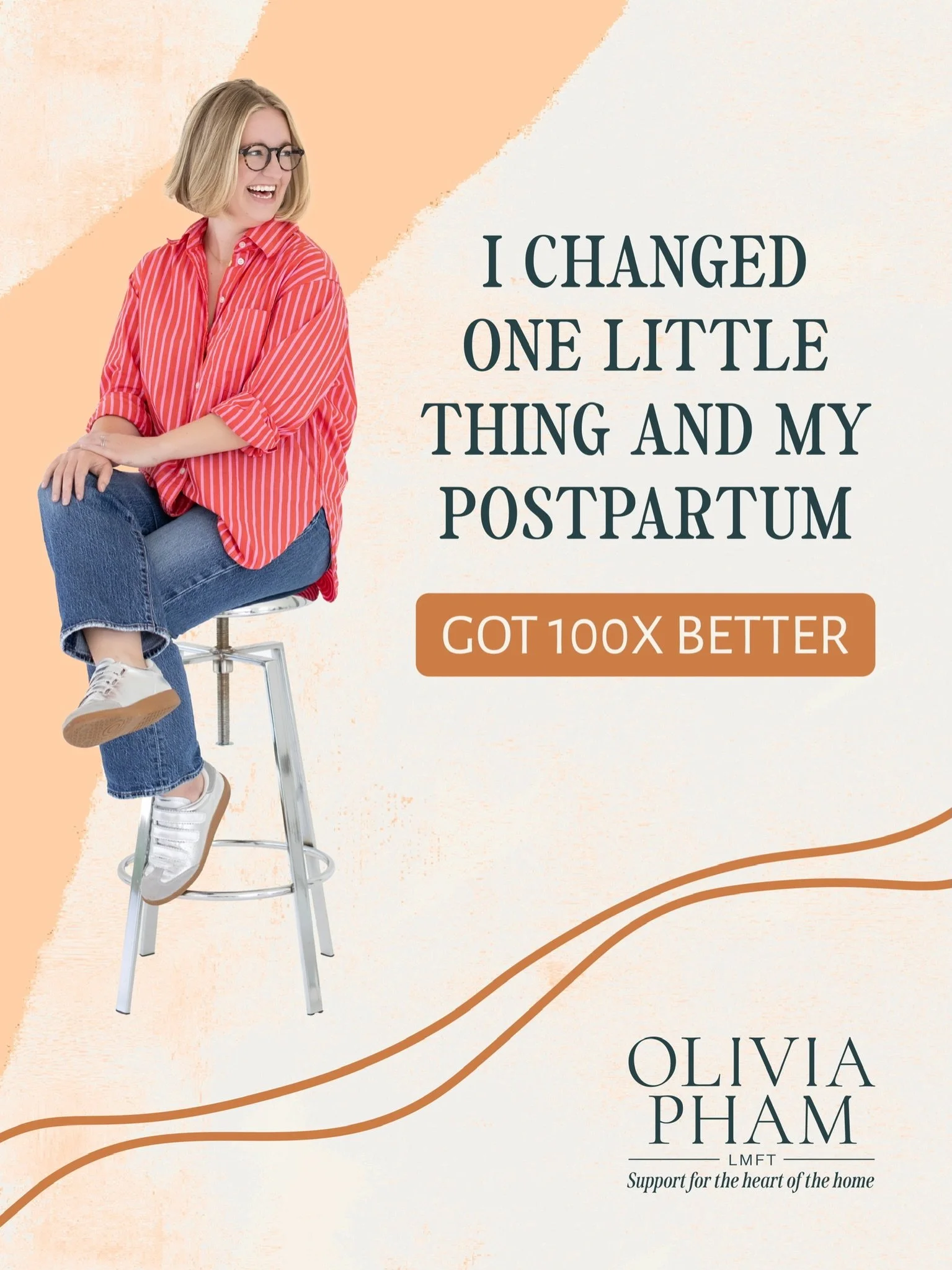 All you need to do is this one little thing. 
I found massive success for myself and my clients.
🥳
What I really don&rsquo;t want you to do is just let it go untreated. Perinatal mental health is the NUMBER 1 COMPLICATION of pregnancy &amp; postpart