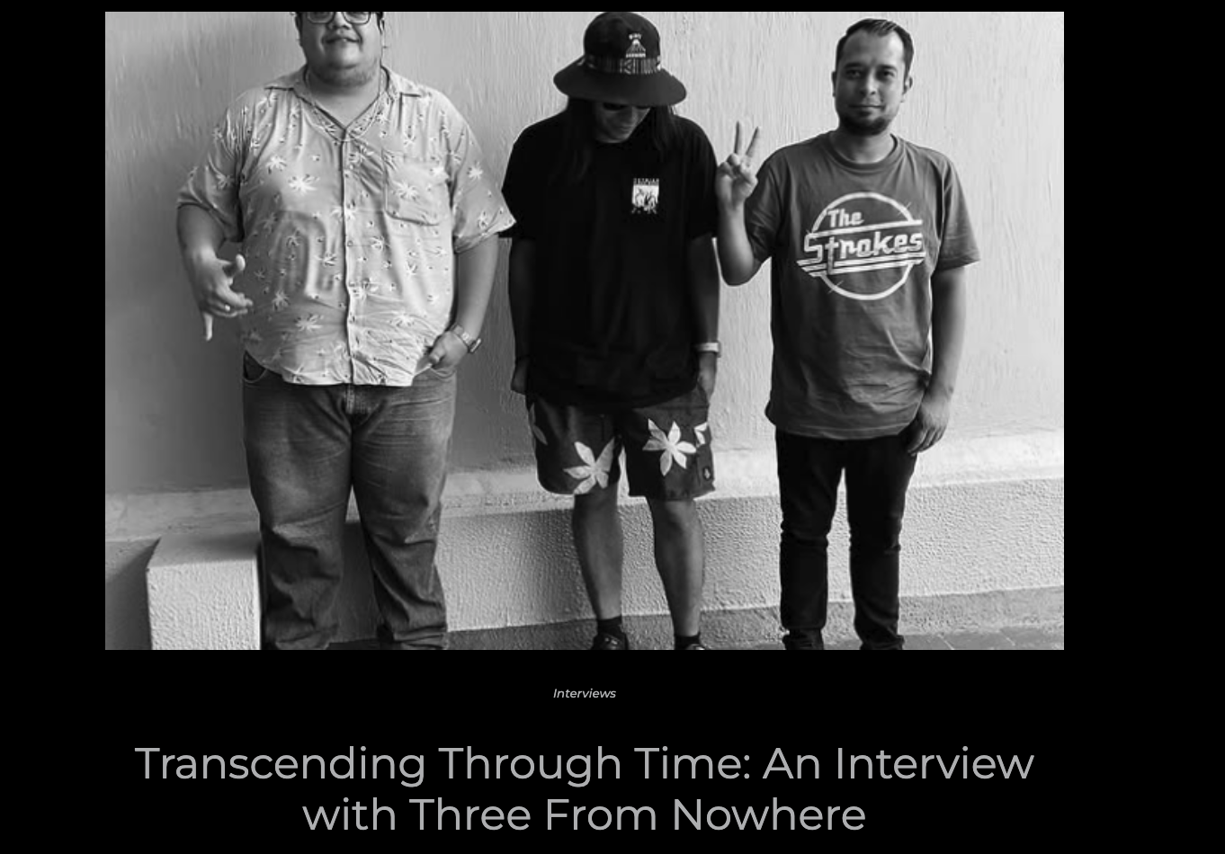 Interview Three From Nowhere