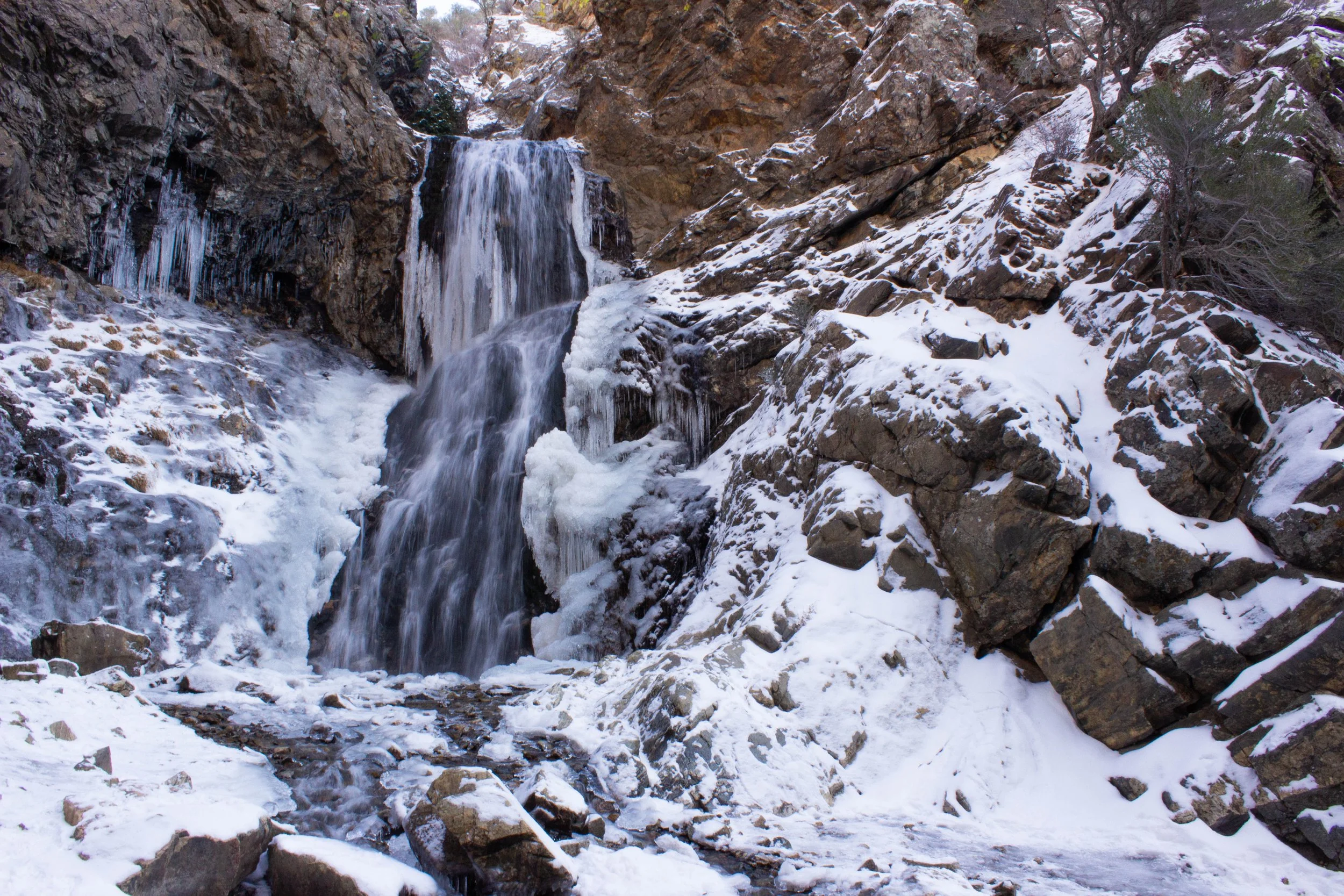 Winter Waterfalls
