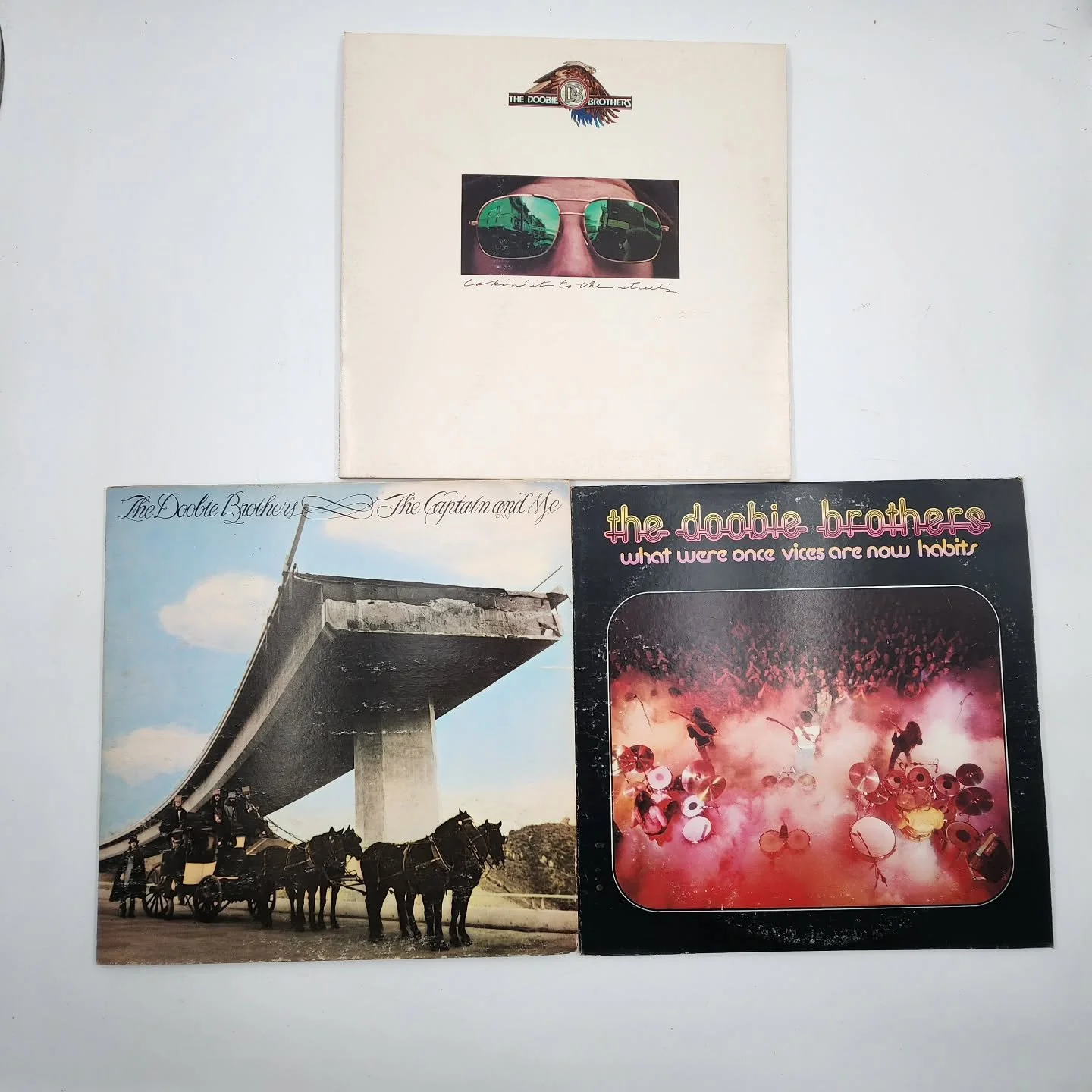 These Doobie Brothers records are a trip back to the golden age of rock.&nbsp;

Formed in 1970 in San Jose, The Doobie Brothers started as a bar band mixing rock, R&amp;B, and folk. By the mid-&rsquo;70s, they ruled the airwaves.&nbsp;

🎹&ldquo;Taki