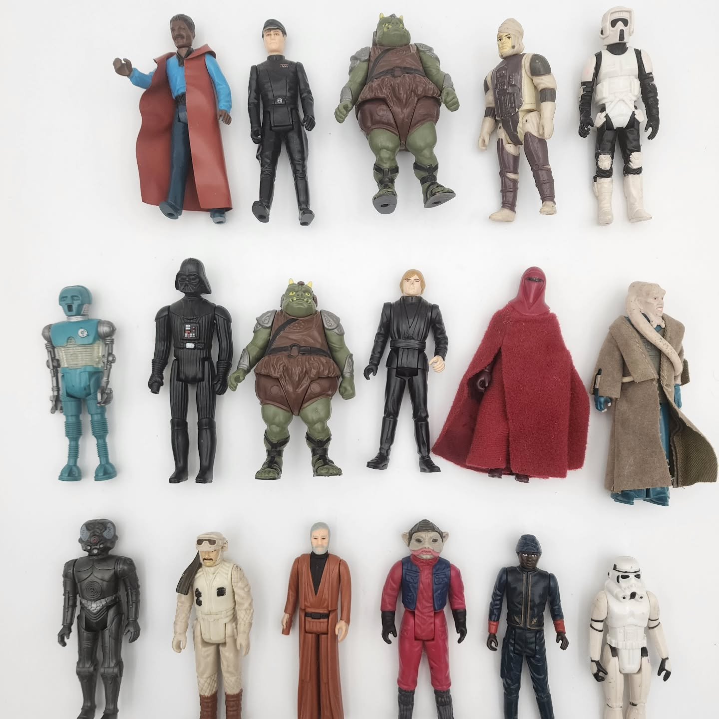 🚨 $1.00 STARTING BID! 🚨

​Yes, you read that right. I&rsquo;m letting the market decide the value of this 17-figure vintage 1977-1983 Kenner lot. From Darth Vader to the Royal Guard, the whole galaxy is up for grabs starting today at 4:00 pm!

​Bes