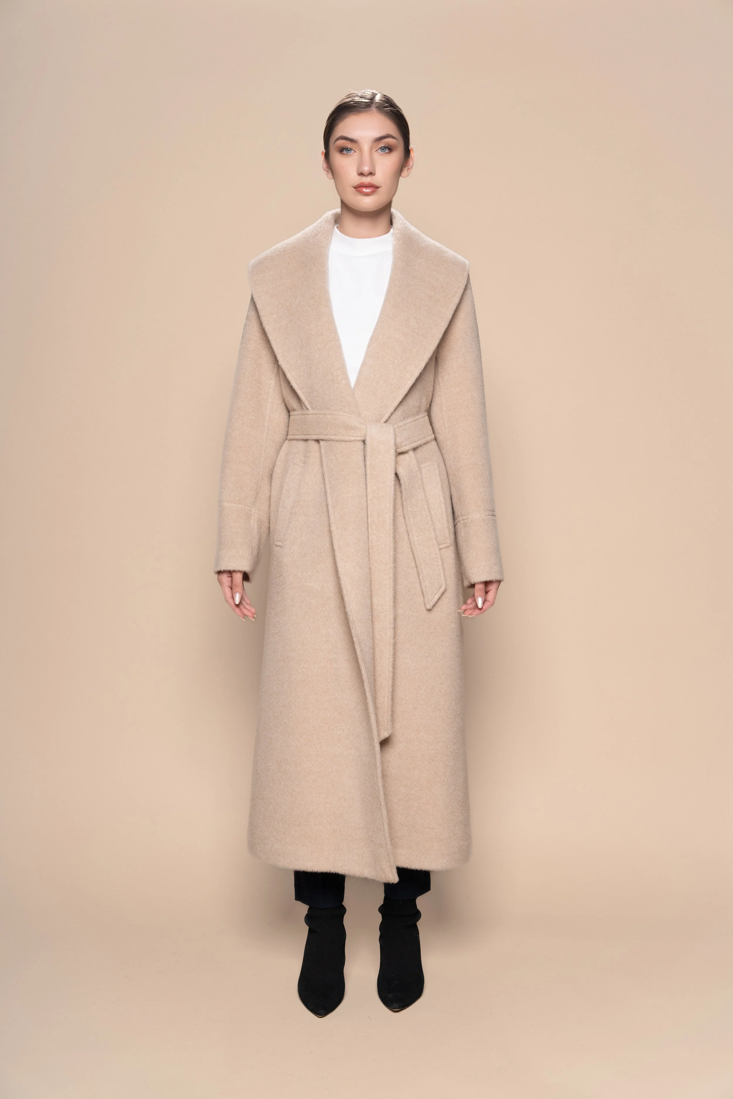 Long Belted Coat