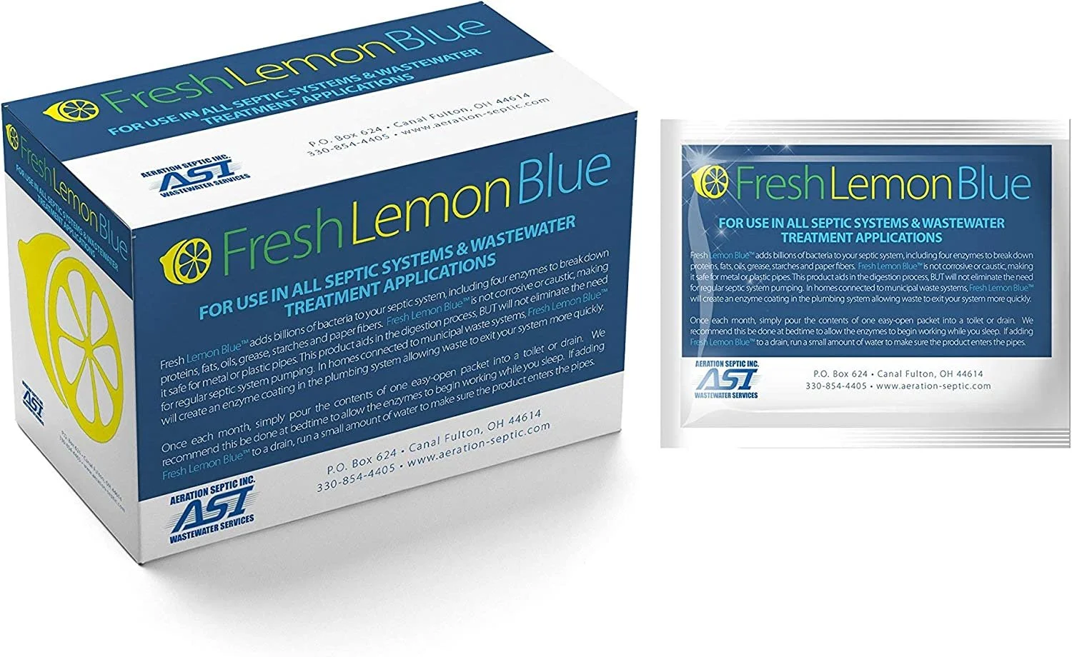 Fresh Lemon Blue 12 month single packet