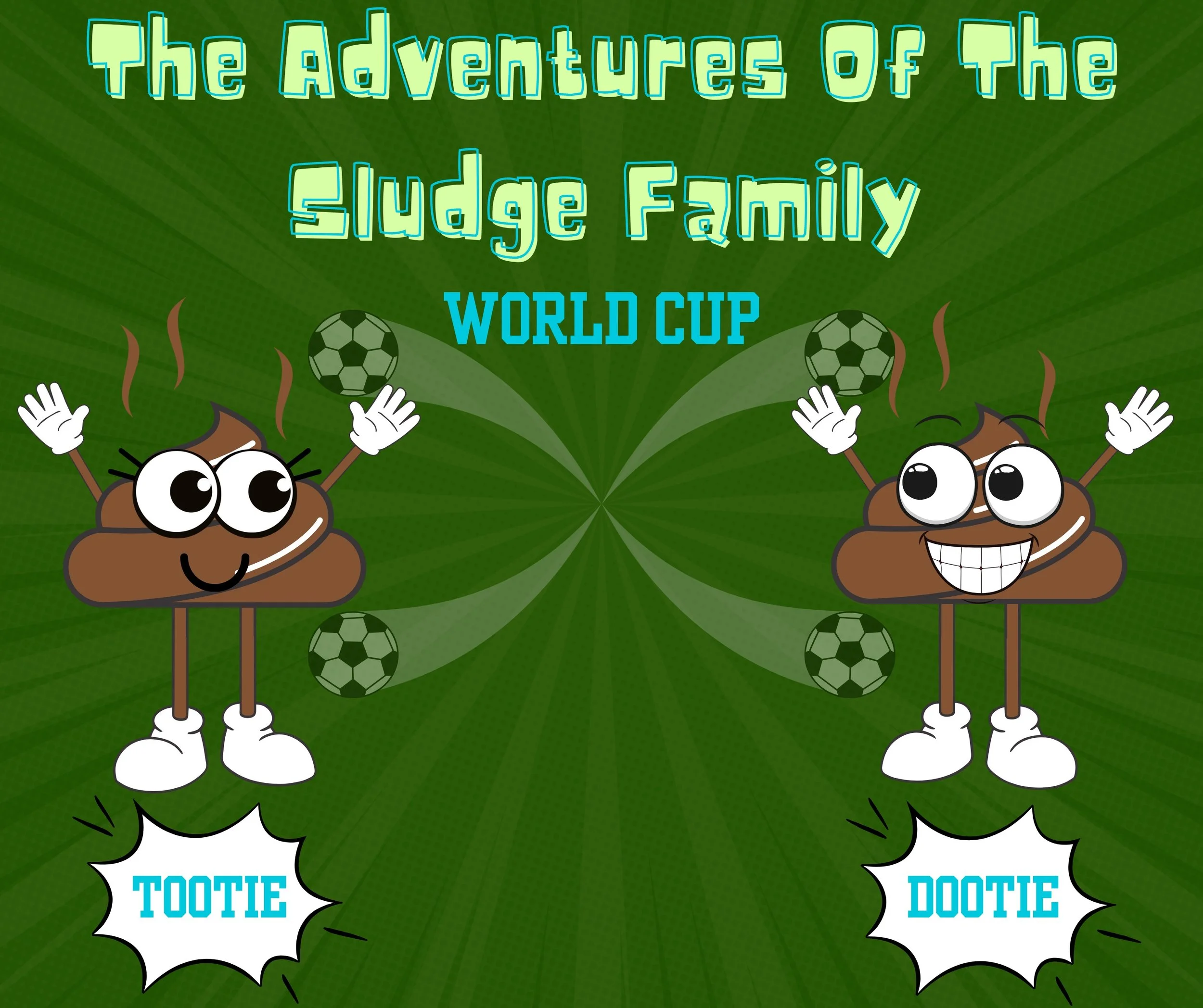 Dootie and Tootie are ready to have the ultimate sports fan experience! They have jerseys, snacks, and of course the 2026 World Cup on the TV! But who will take home that amazing trophy?💩⚽💩