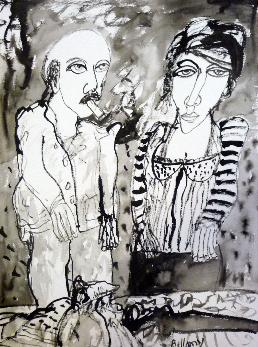John Bellany CBE RA. Odd Couple.png