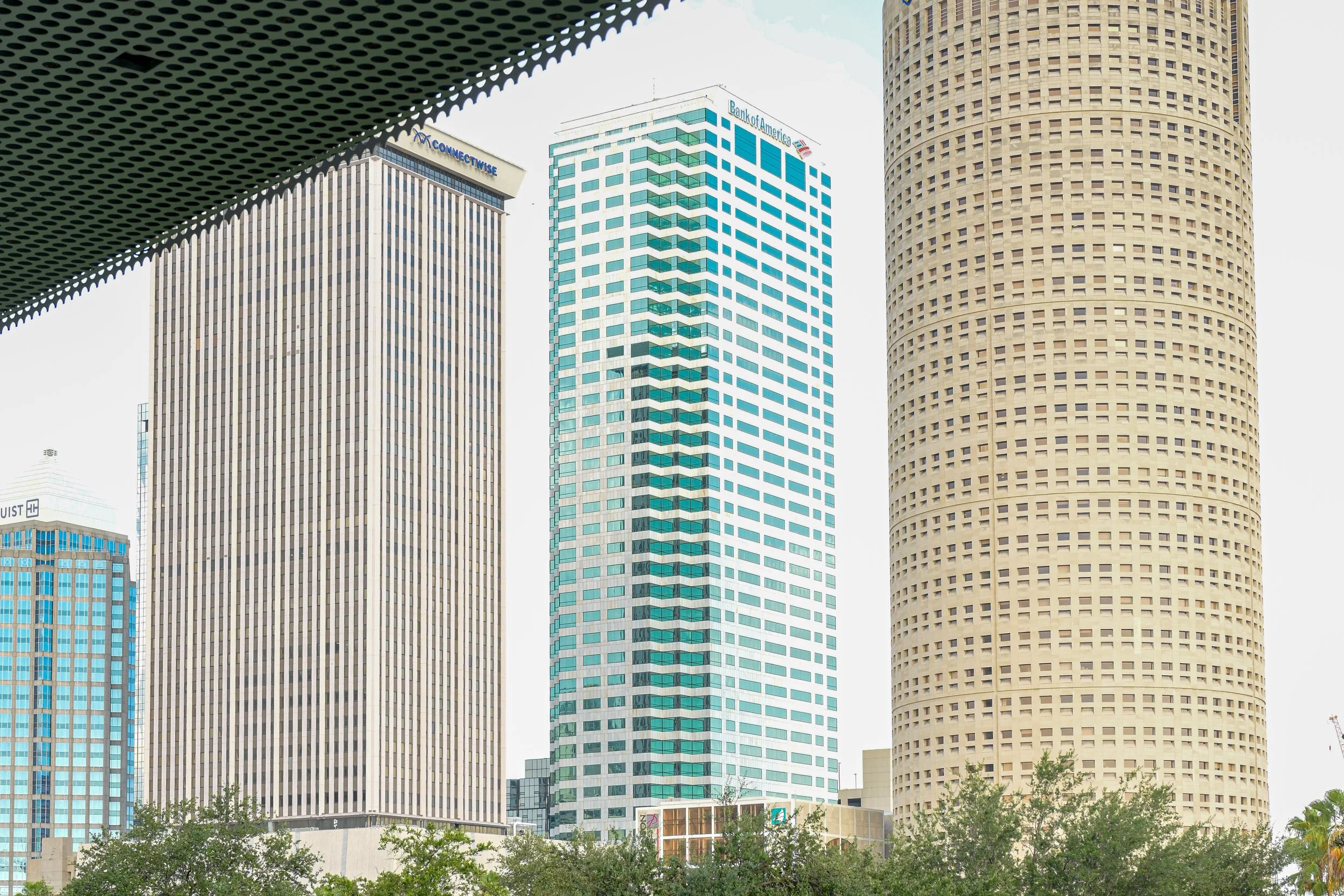 This show shows buildings in downtown Tampa