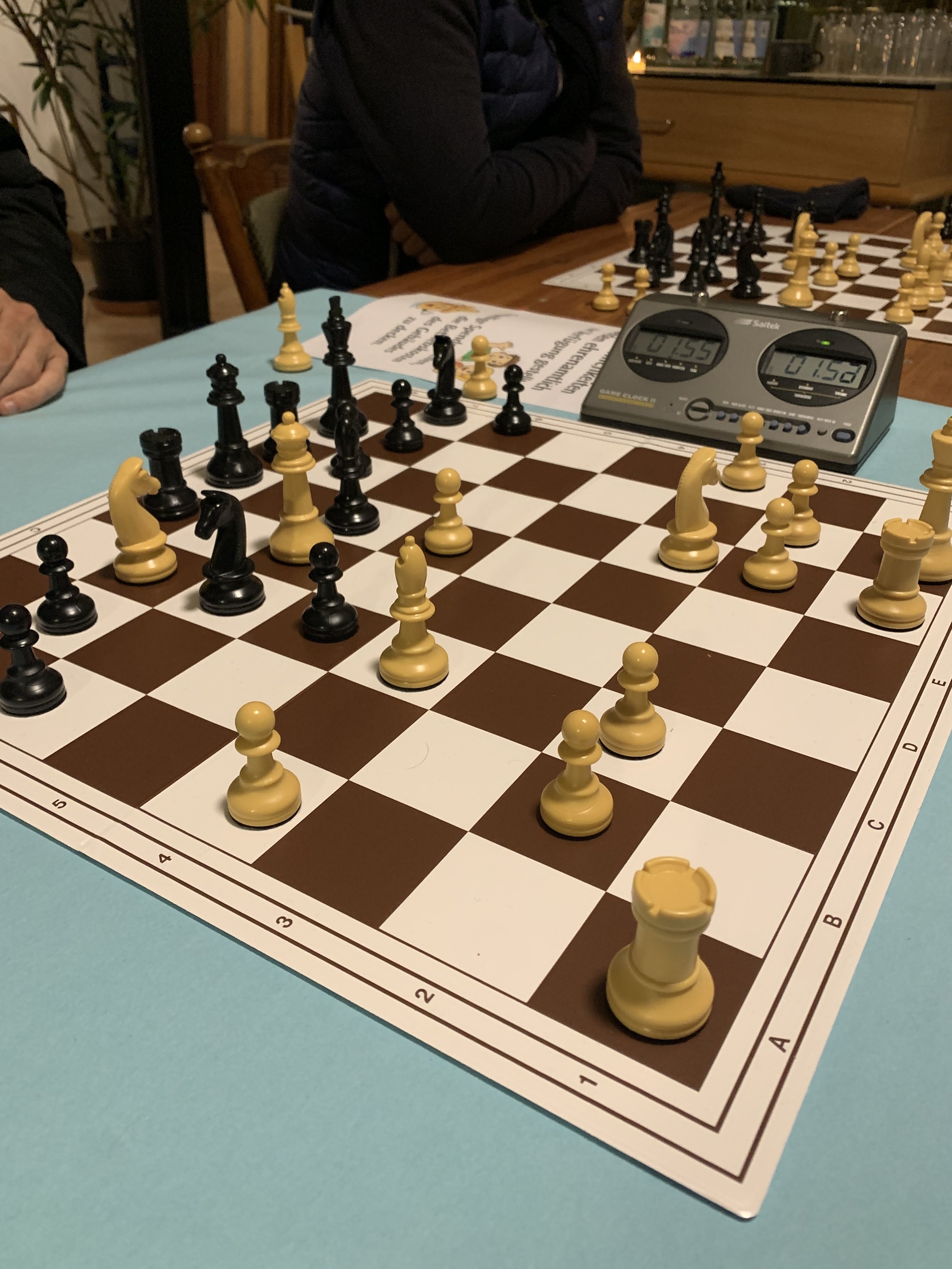 Nachtrag: Schachtreff im Blauen Haus ab jetzt jeden Dienstagabend!