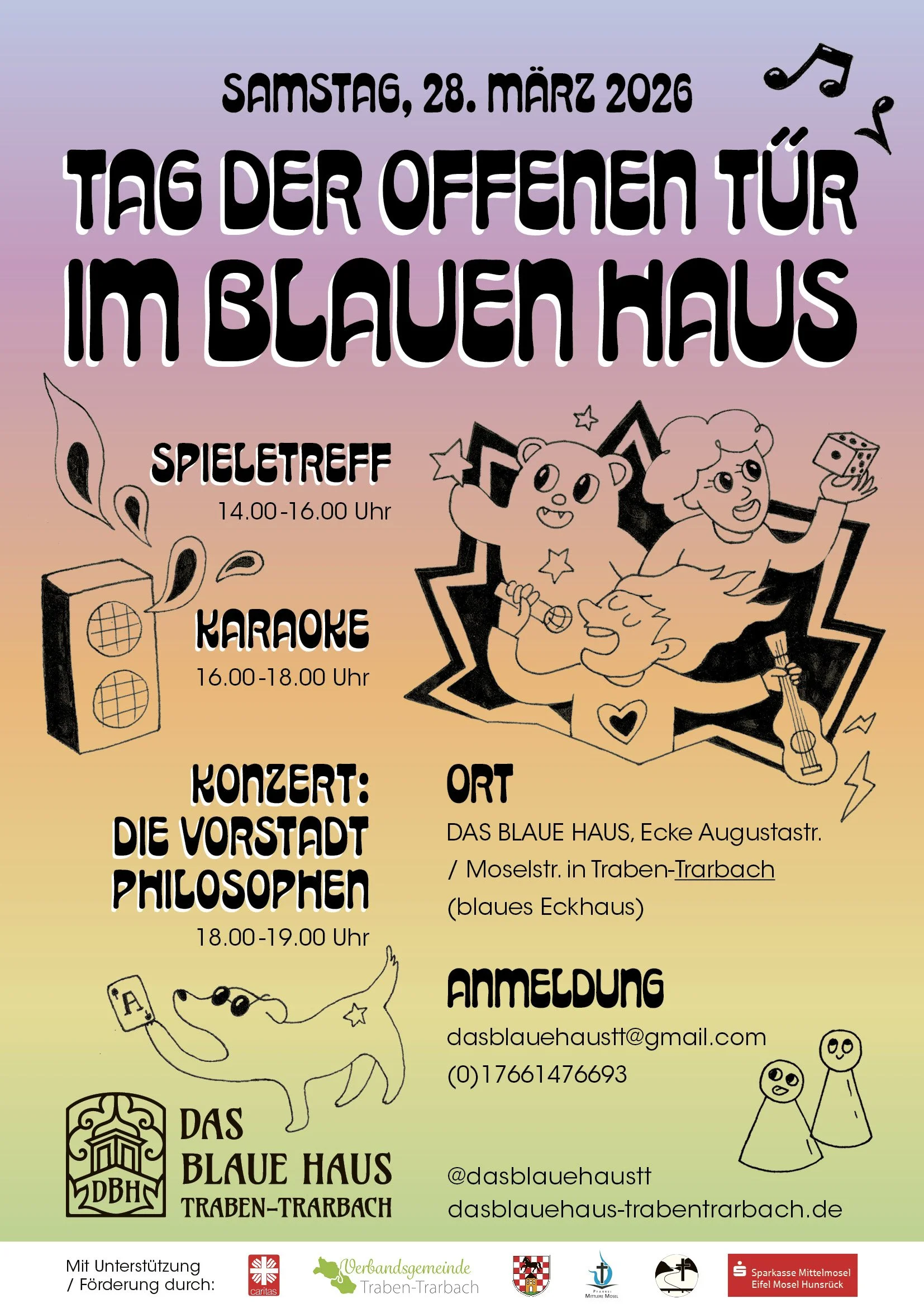 TAG DER OFFENEN TÜR im Blauen Haus– Samstag der 28. März 2026 um 14.00 - 19.00 Uhr