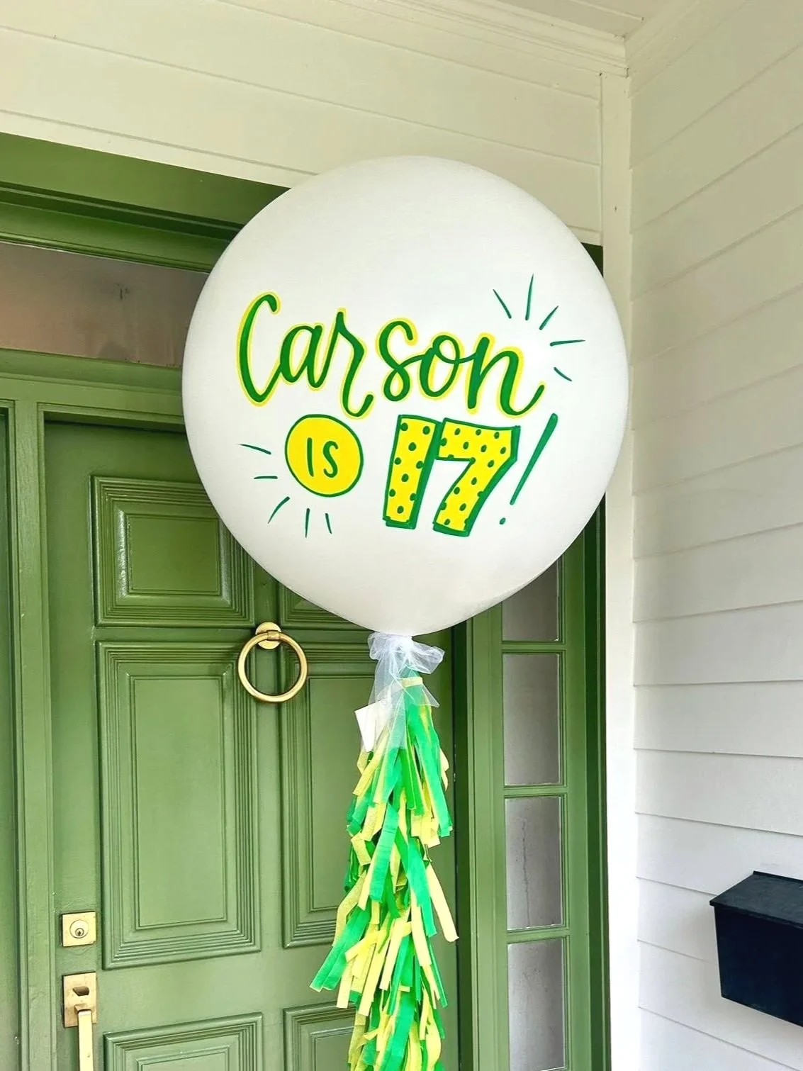 Personalized Balloon