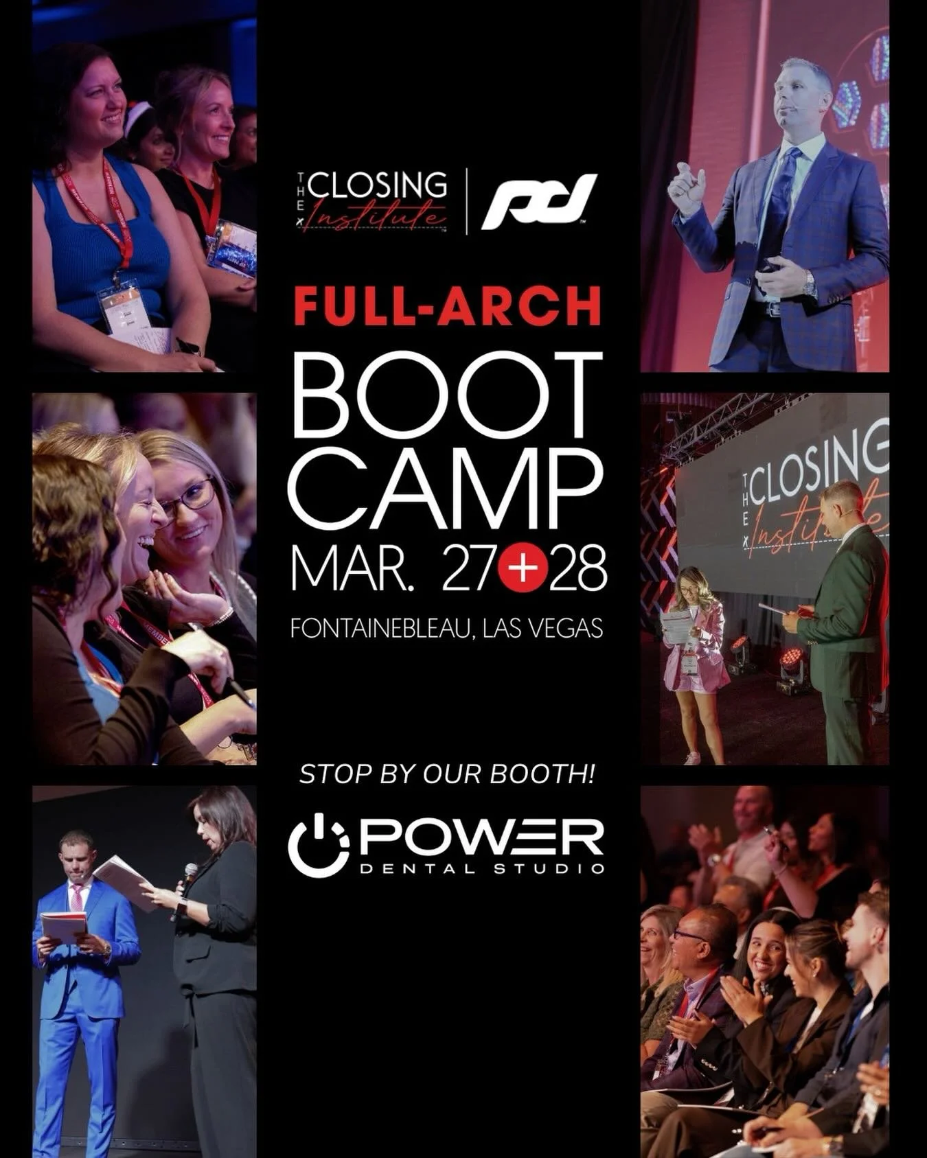 Las Vegas is one week away! We&rsquo;re heading to The Closing Institute&rsquo;s Full-Arch Boot Camp, and we&rsquo;d love to connect with you while you&rsquo;re there.

📍The Fontainebleau Las Vegas, March 27&ndash;28th. 
🎟 Still registering? Use co
