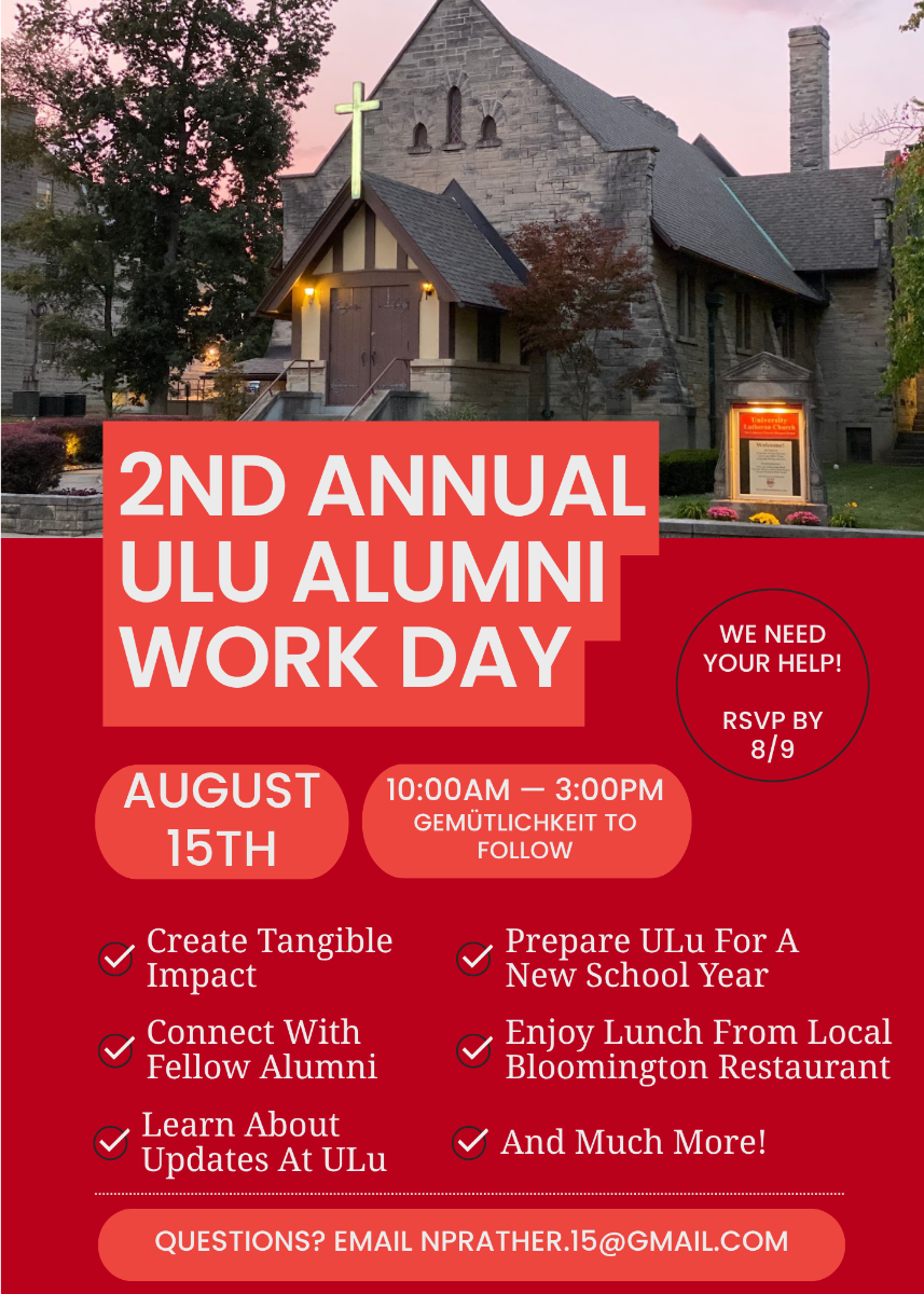 2nd Annual Alumni Work Day!