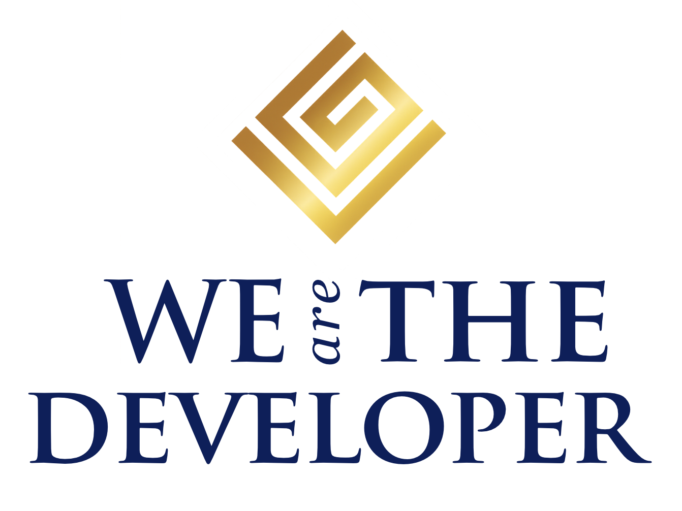 Gold diamond-shaped logo above the text 'Smart' and 'Solutions' in dark blue, with a tagline 'Innovative technology for a better future' underneath.