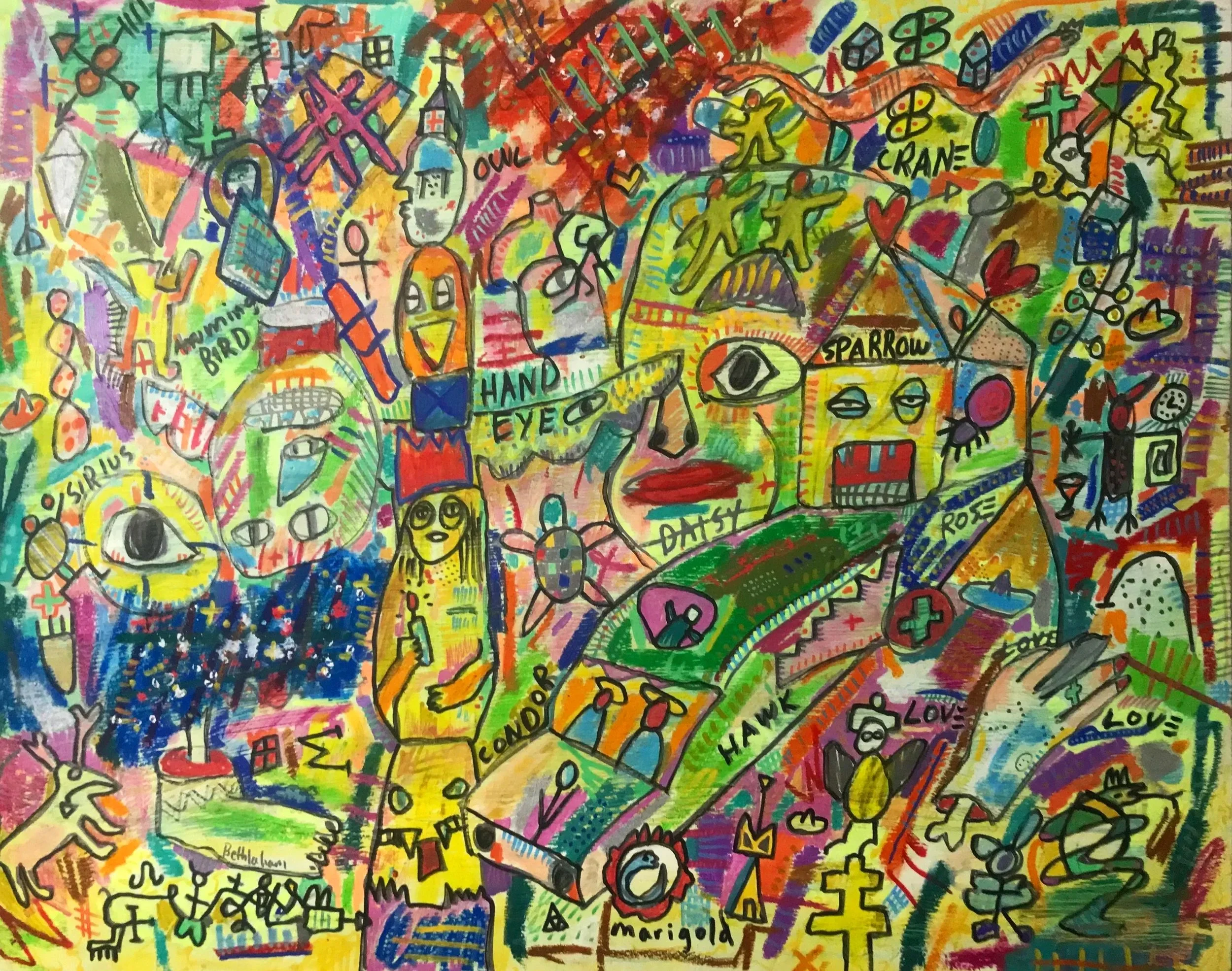 Osiris, 2025-  23 x 29 inches. Framed : 220$