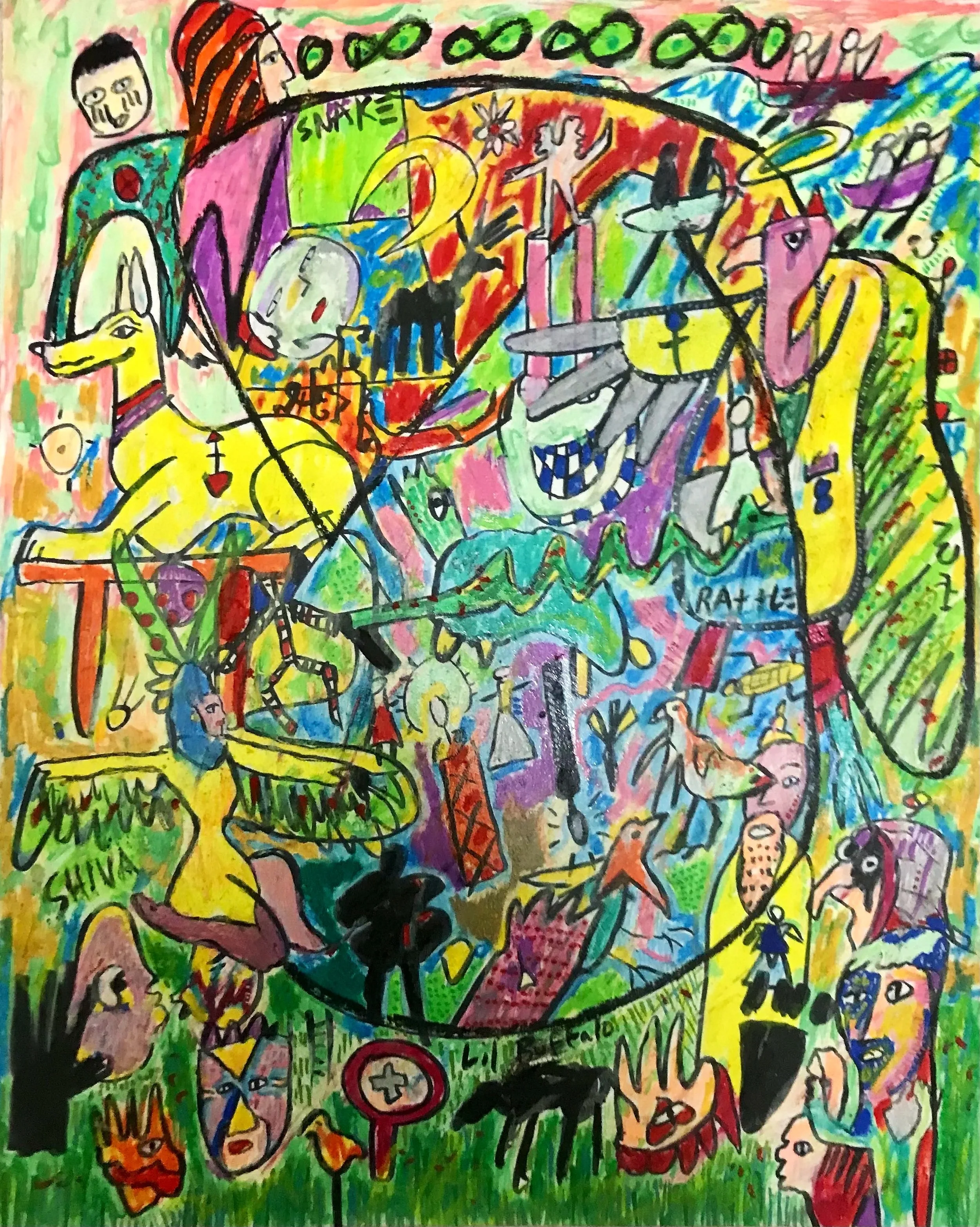 Egypt, 2025 - 15 x 18 inches. Framed : 190$. 