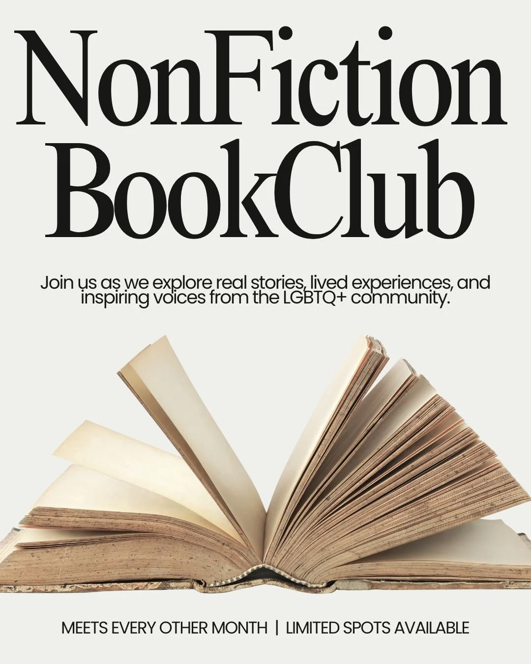 This month we&rsquo;re reading What is Queer Food? by John Birdsall! Dive into a thoughtful, fun exploration of food, identity, and culture through a queer lens. 🍽️✨

📅 First Meeting: Thursday, Jan. 22 | 6&ndash;8 PM
📍 Location &amp; food details 
