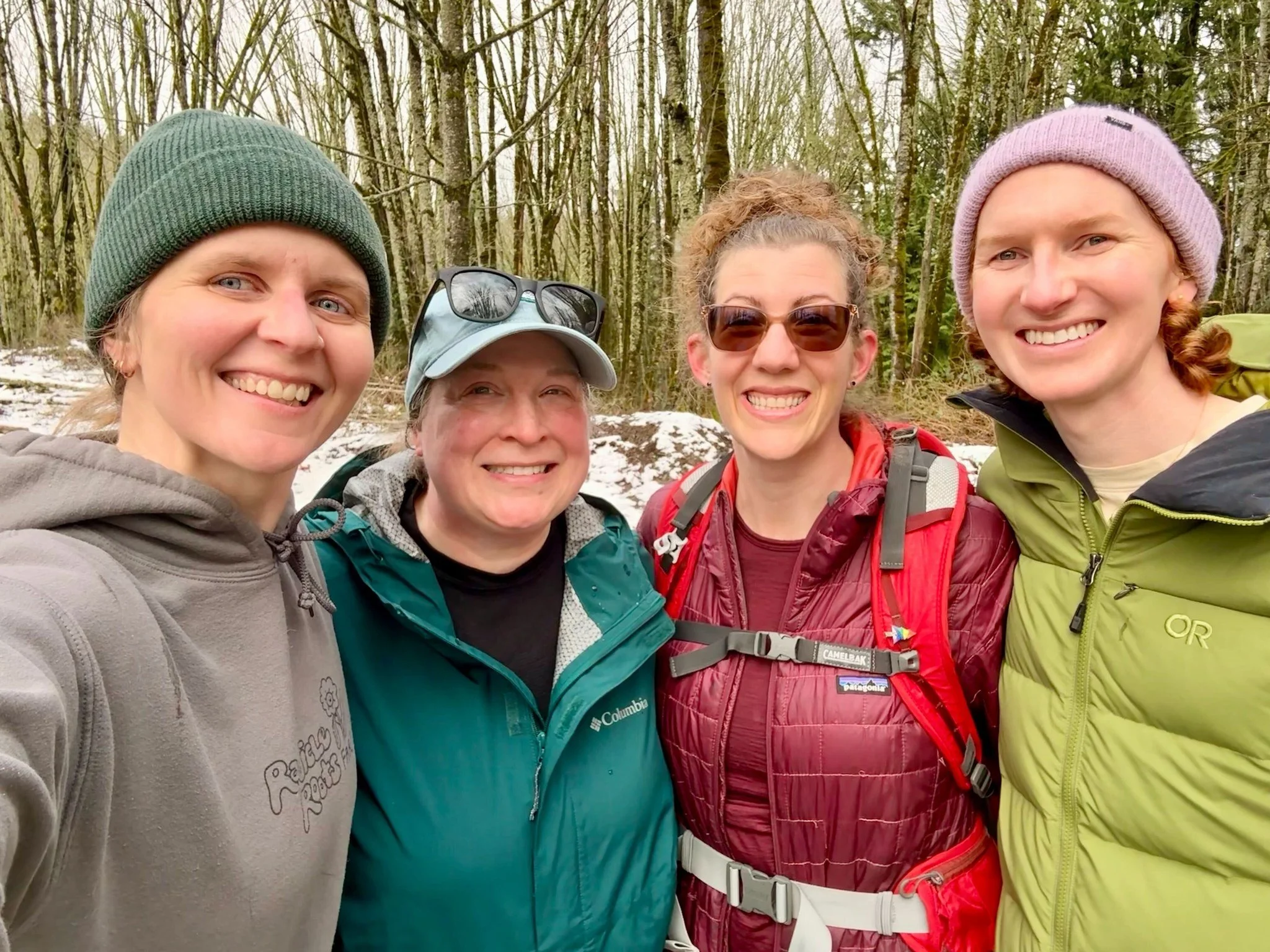 A huge THANK YOU to our brave little crew who showed up and conquered the cold and snow on our hike! You all are absolute troopers and we love your dedication! Nothing stops this group!

Next up &mdash; we're heading to Wallace Falls in May! After al