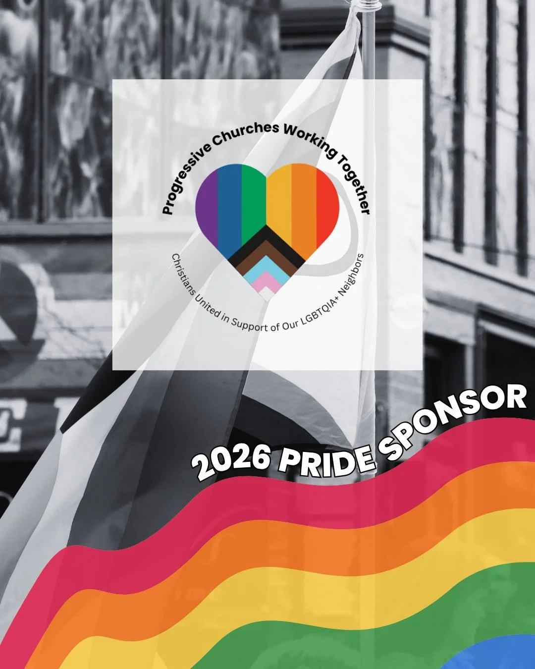 A heartfelt thank you to Progressive Churches Working Together for sponsoring Snohomish Pride 🌈

It means a lot to see so many open and affirming religious organizations standing with our community. Your support helps create a Pride that is welcomin
