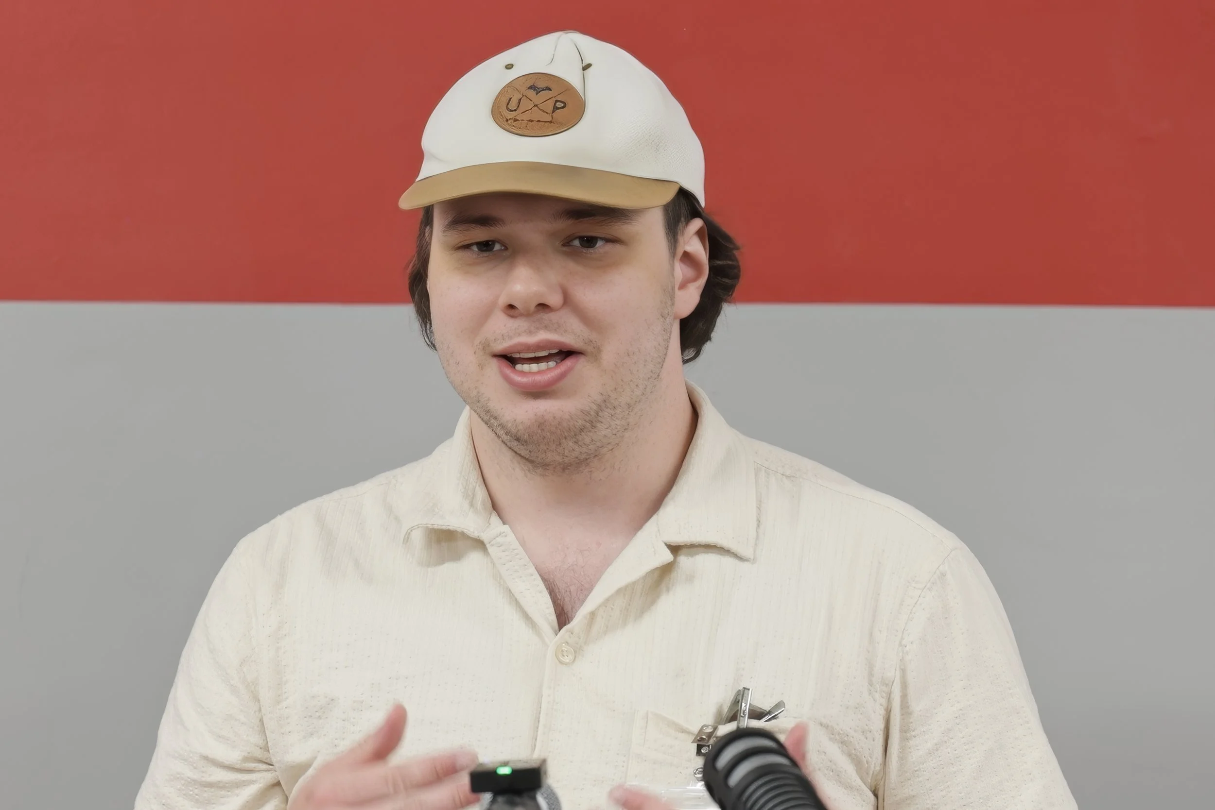 Nick Oestreich, Regional Organizing Coordinator from the Democratic Party of Wisconsin