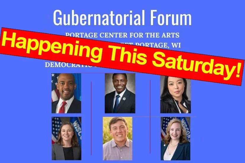 Gubernatorial Candidate Forum This Saturday at Portage Center for the Arts