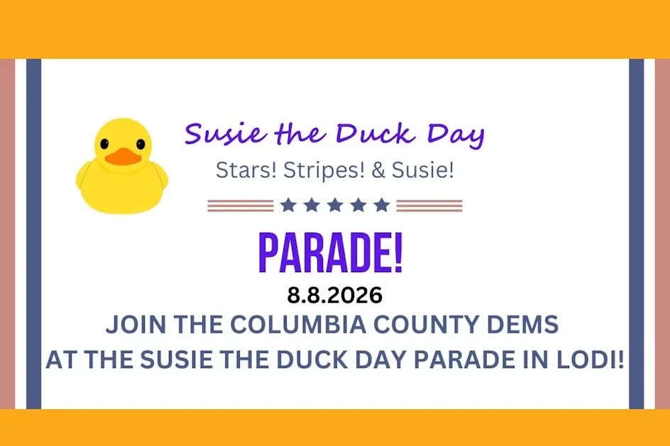 Join us for Susie the Duck Day Event This Saturday, August 8