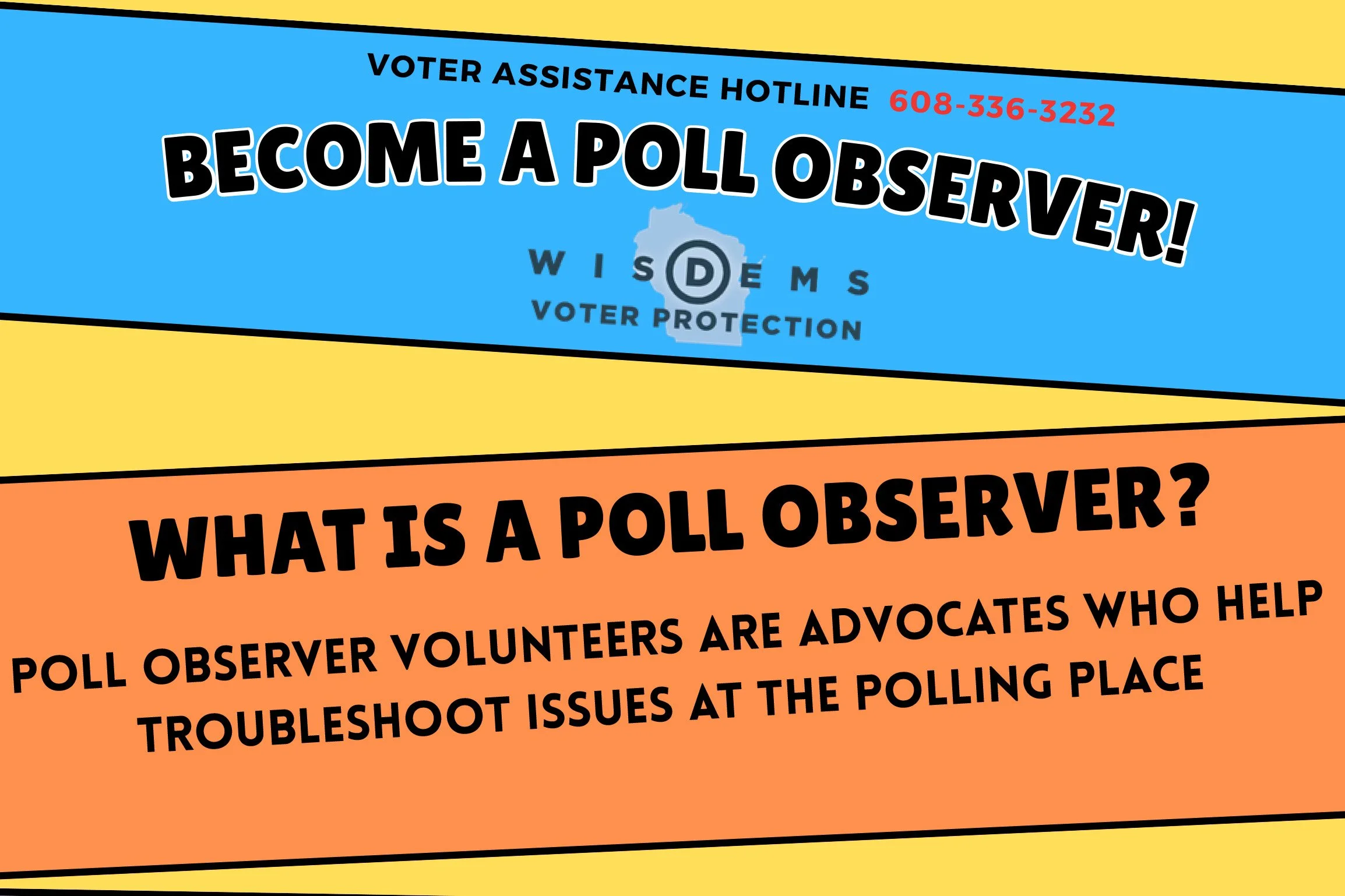 Poll Observers Needed for November Election; Our Last Defense Against Voter Suppression 