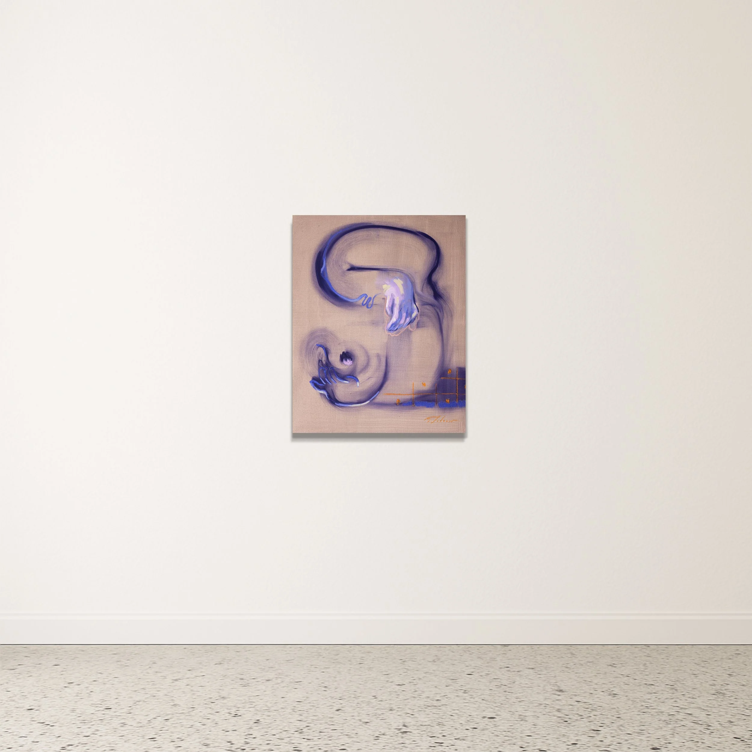 Sclocco_Sub Pruno (Under the Plum Tree)_oil on canvas_30x24_2026_wall.jpg