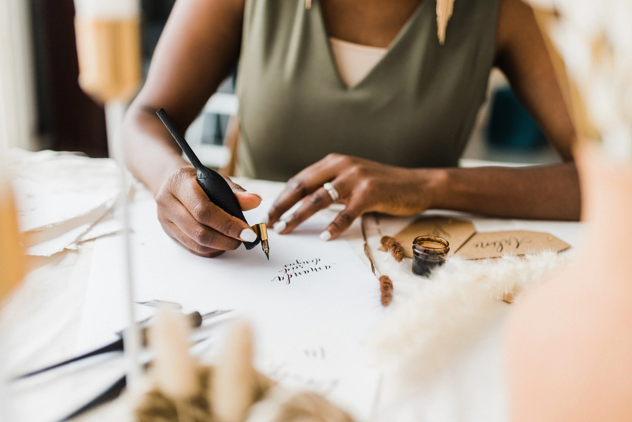 Host Like Margot: Calligraphy Edition