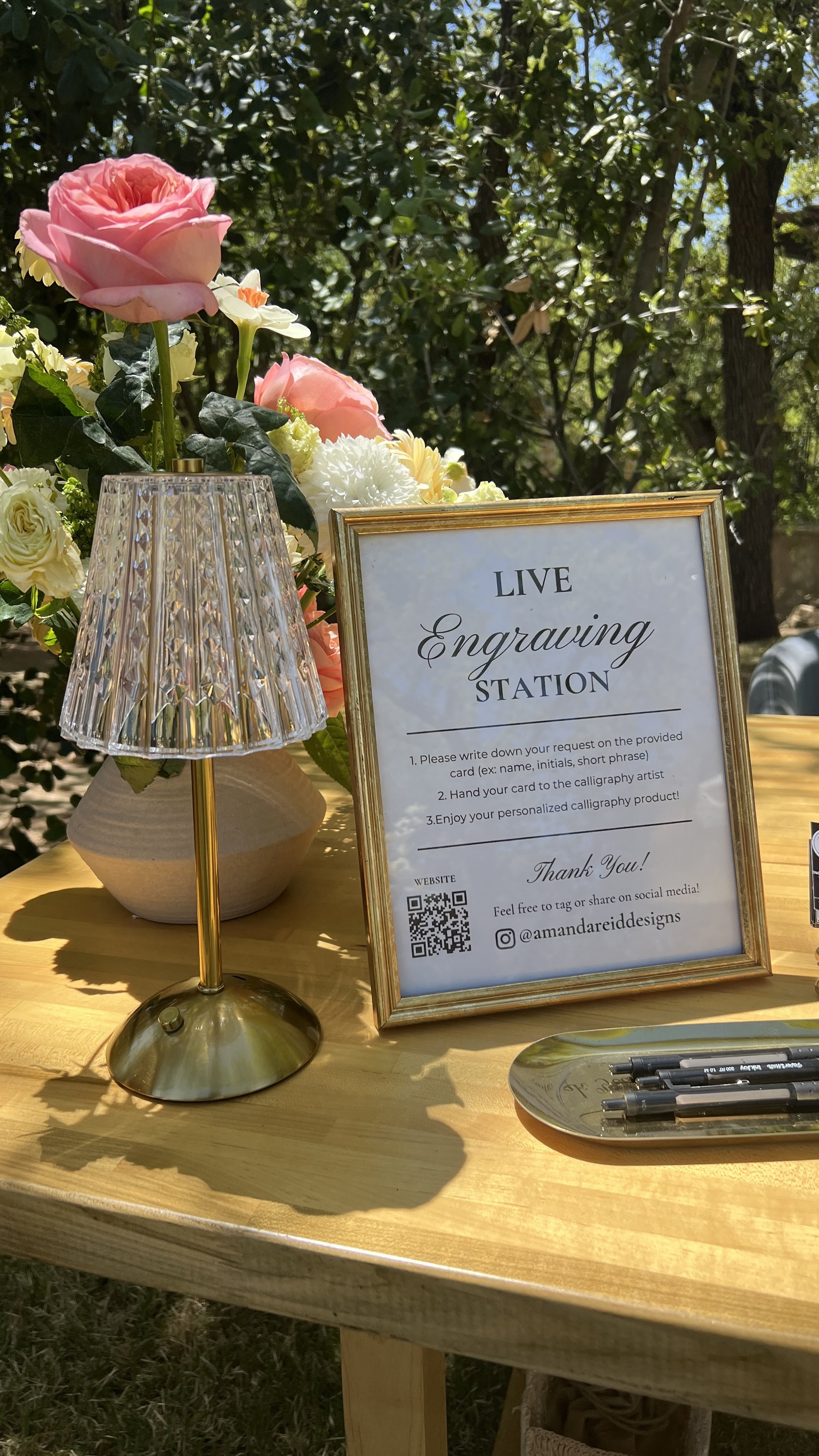 Engraved Business Card Holders for Plan On It Event Agency Launch