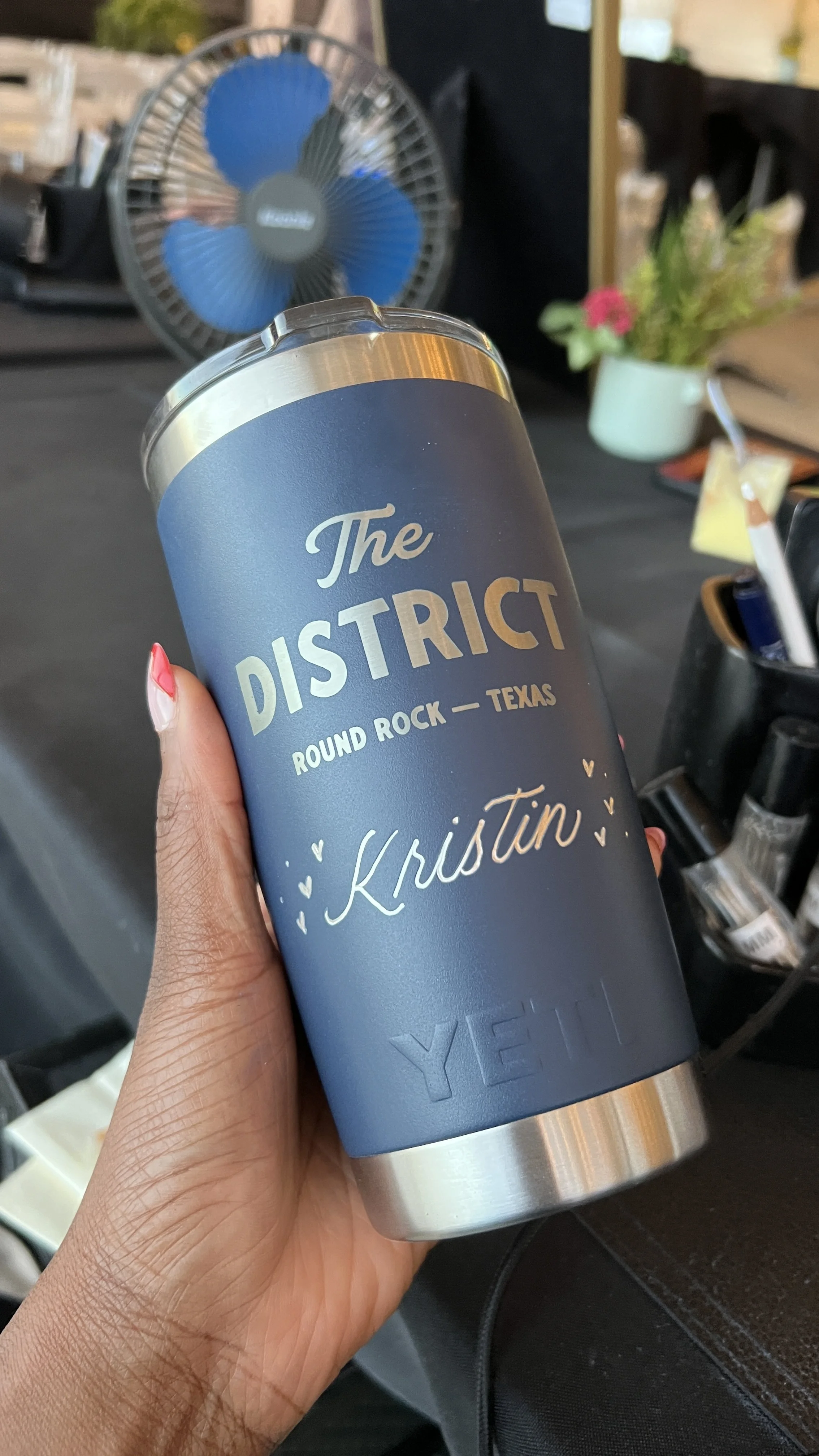 YETI Engraving - The District Round Rock Groundbreaking Event