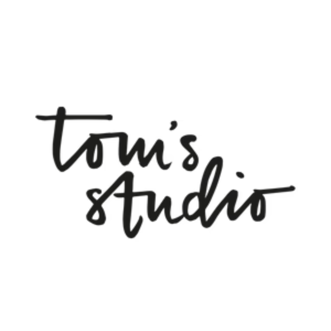 Handwritten style text that says "Always Broke" with a small blue triangle on the left side.