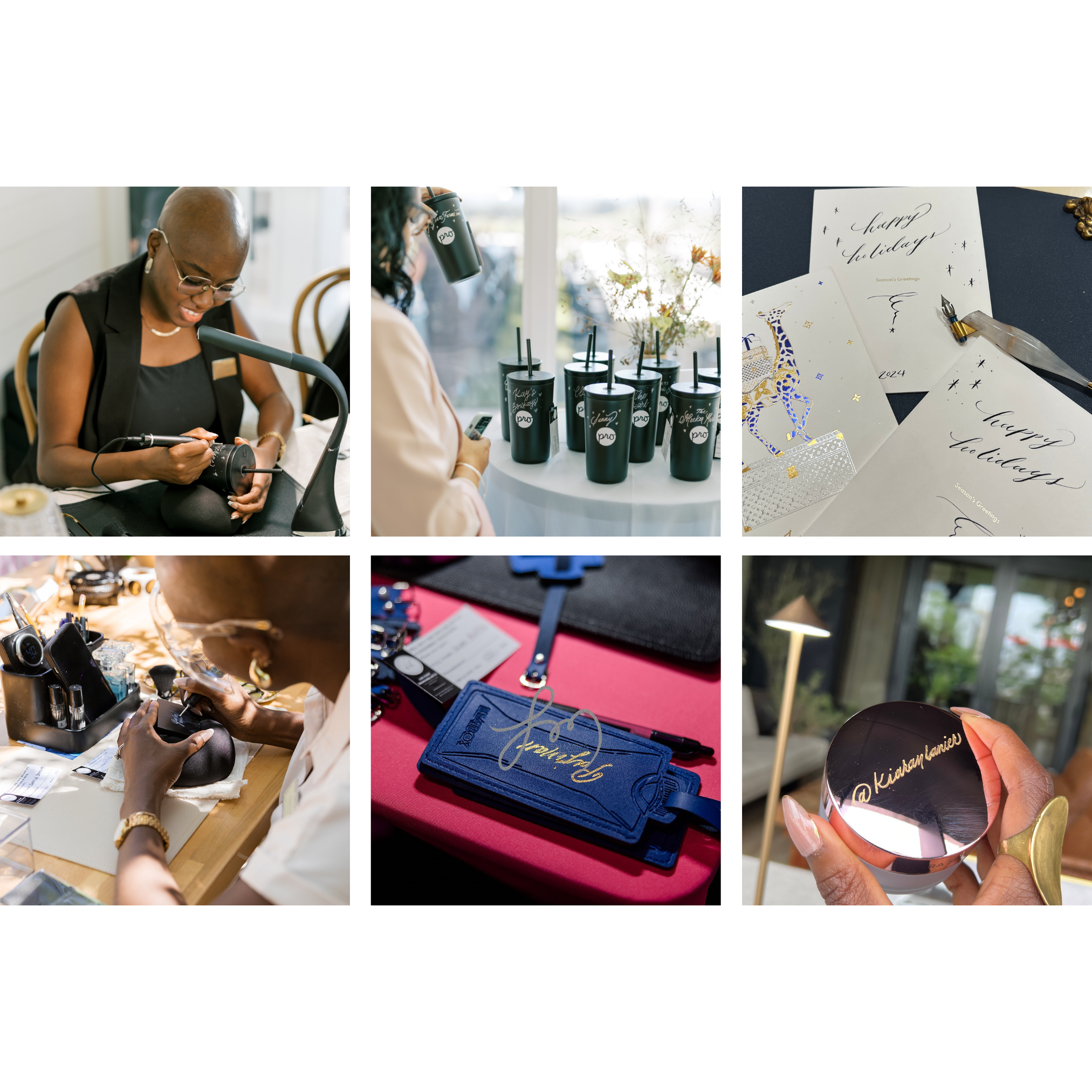 In-Studio-Luxury Calligraphy & Engraving – Austin, TX — Amanda Reid Designs