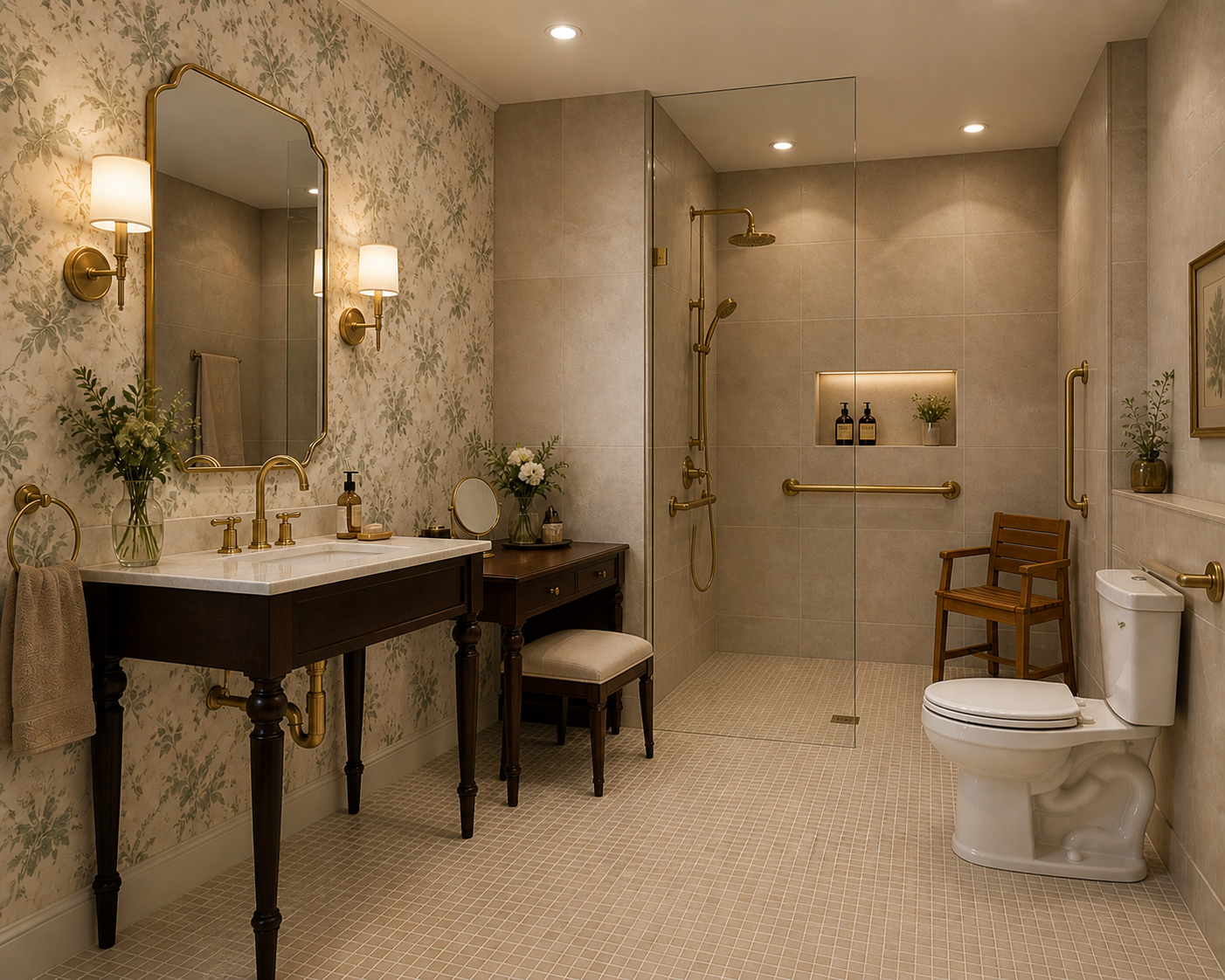 Walk-In Showers for Seniors: Safety Features, Design Options &amp; What to Budget