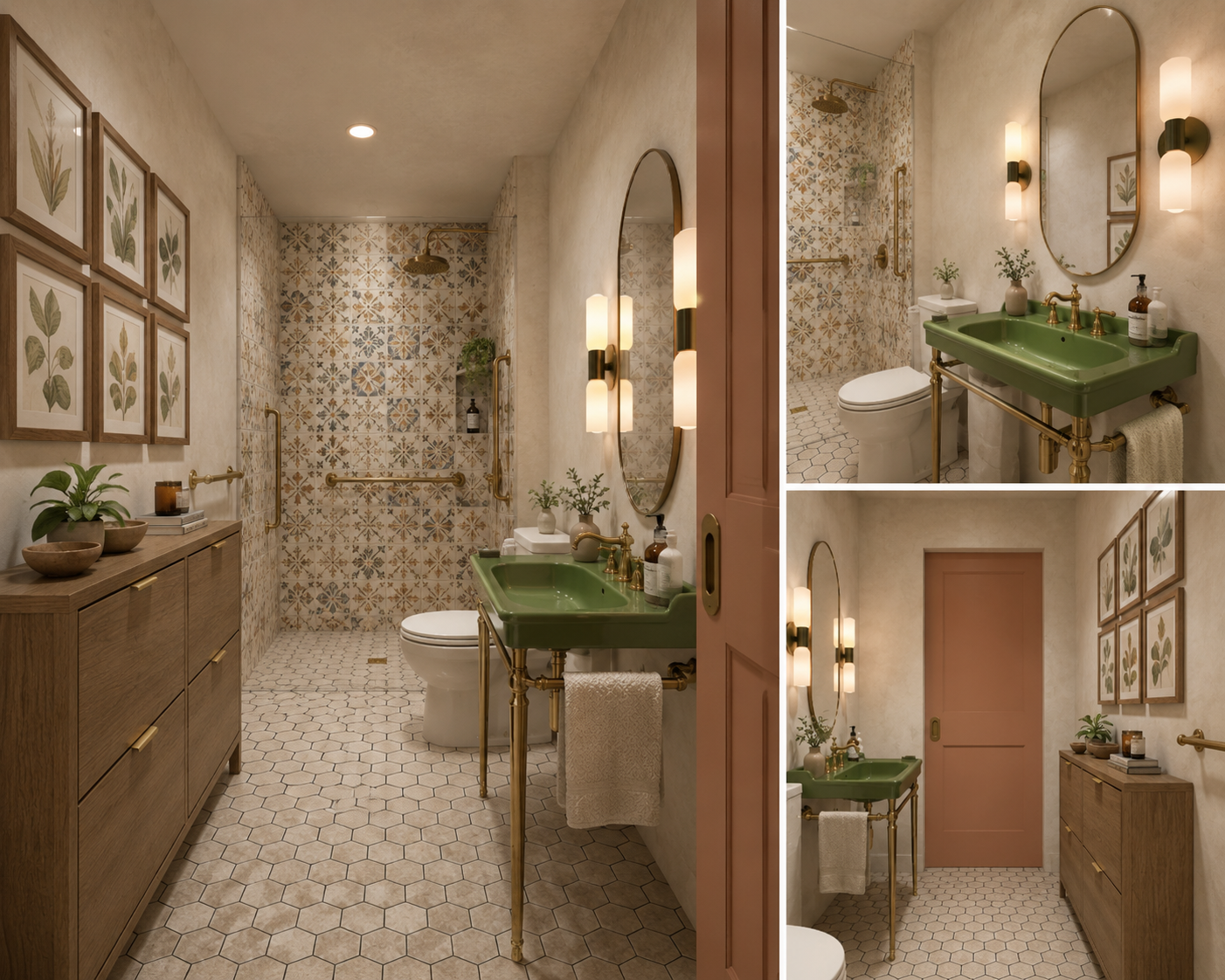 Design Studies: Mrs. Smith’s Santa Fe Bathroom