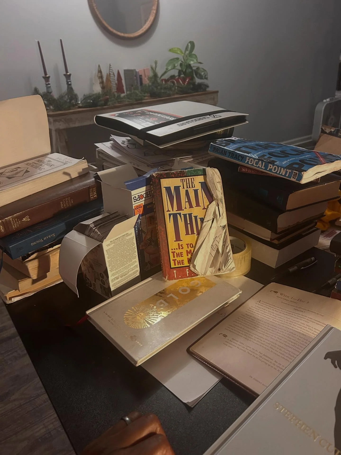 Everybody talks about &ldquo;the grind&rdquo;&hellip; but this right here is what the REAL grind looks like.

Stacks of books.
Bibles open.
Notes everywhere.
Late nights.
Early mornings.
Private preparation.

Because here&rsquo;s what I&rsquo;ve lear