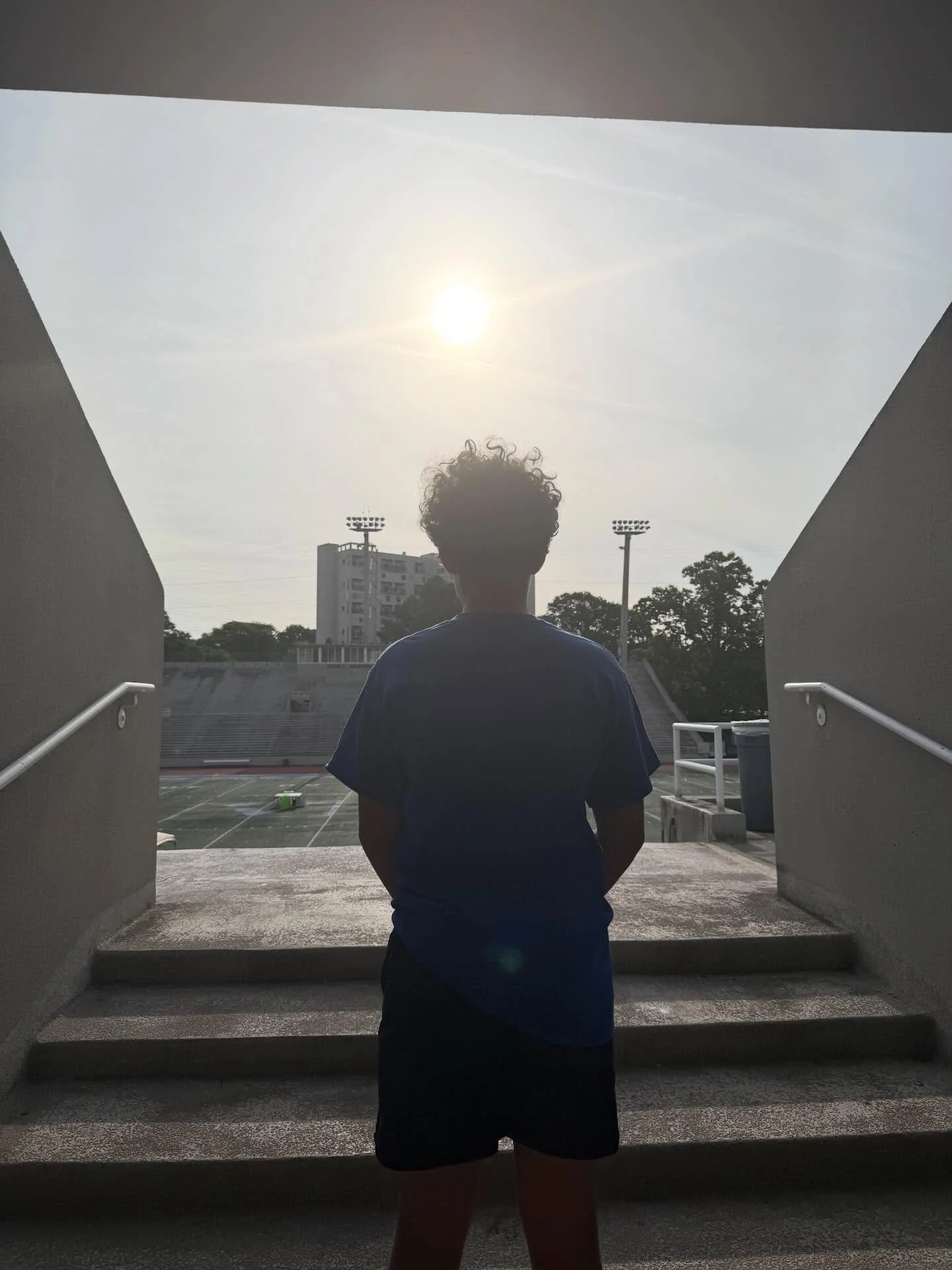 Son, 

I absolutely love spending time with you!!!

When you look up in the stands I want you to see me 🙌🏾💯

When the Lord gives you the ball there is only one thing to do&hellip;&hellip;You Ball Son💯🙌🏾🔥

Let&rsquo;s Go!!!

Greater Is Coming🙏