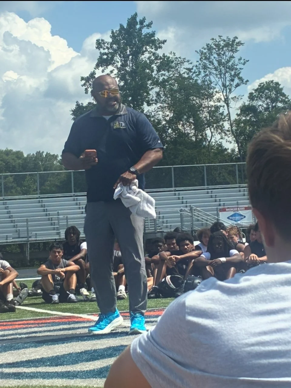 🙌🏾💯 What a Day! 💯🙌🏾

Grateful for the opportunity to share the Gospel today at East Forsyth High School with athletes from East Forsyth, Chattahoochee, West Forsyth, Alpharetta, and West Hall Football.

Every time God opens a door, I don&rsquo;