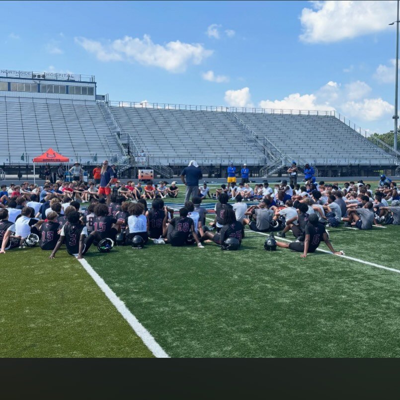 🙌🏾 Look at the Lord!

Today He got me all the way across the bridge into Forsyth County. Only Jesus can make that happen.

As I stood in front of hundreds of athletes, I was reminded that there is a call in this hour for men to stand up and tell th
