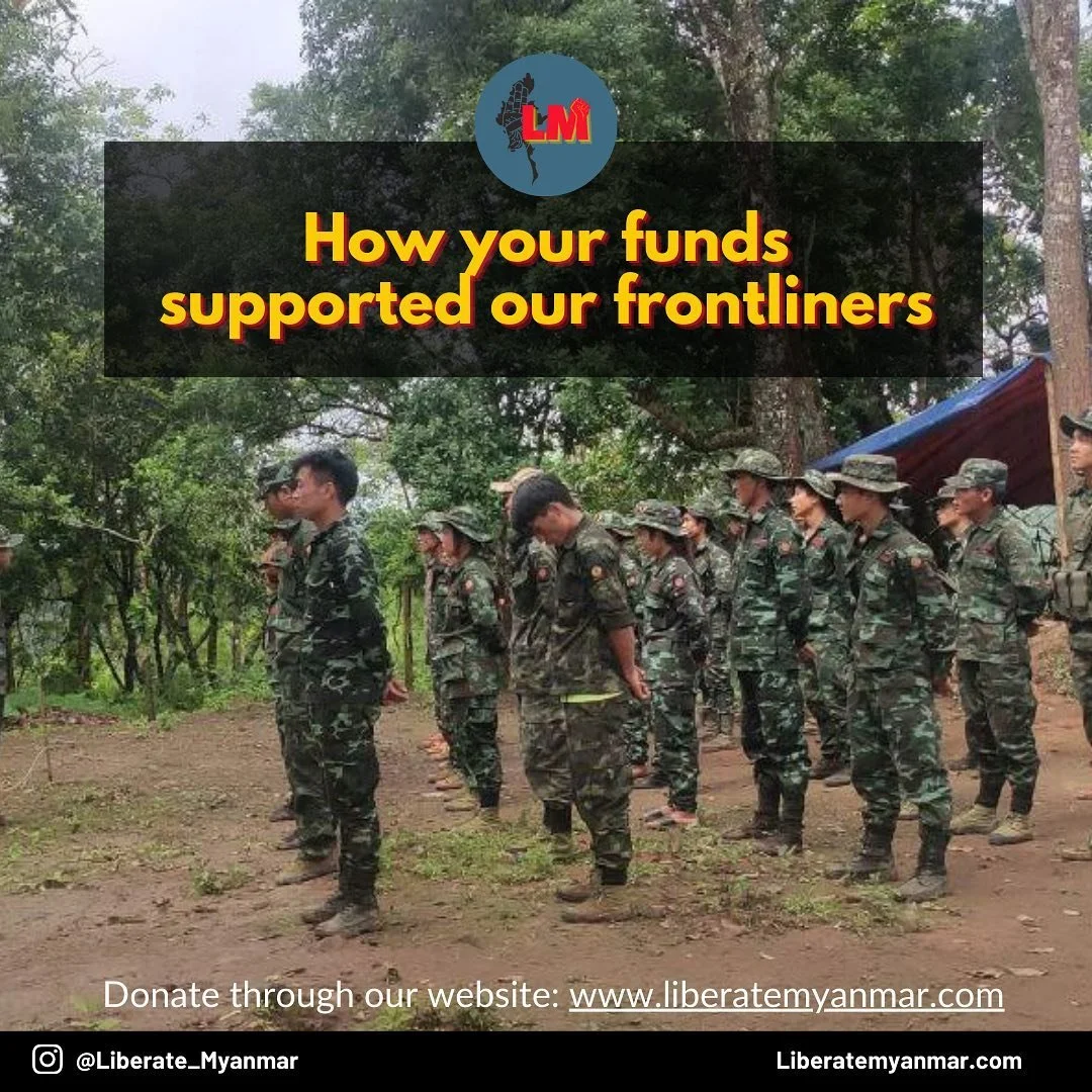 Two years into the revolution and we understand it can be hard for people to keep donating. So we really want to thank those who have donated to LM. Every dollar counts. With your support we have been able to continue to support our frontline fighter